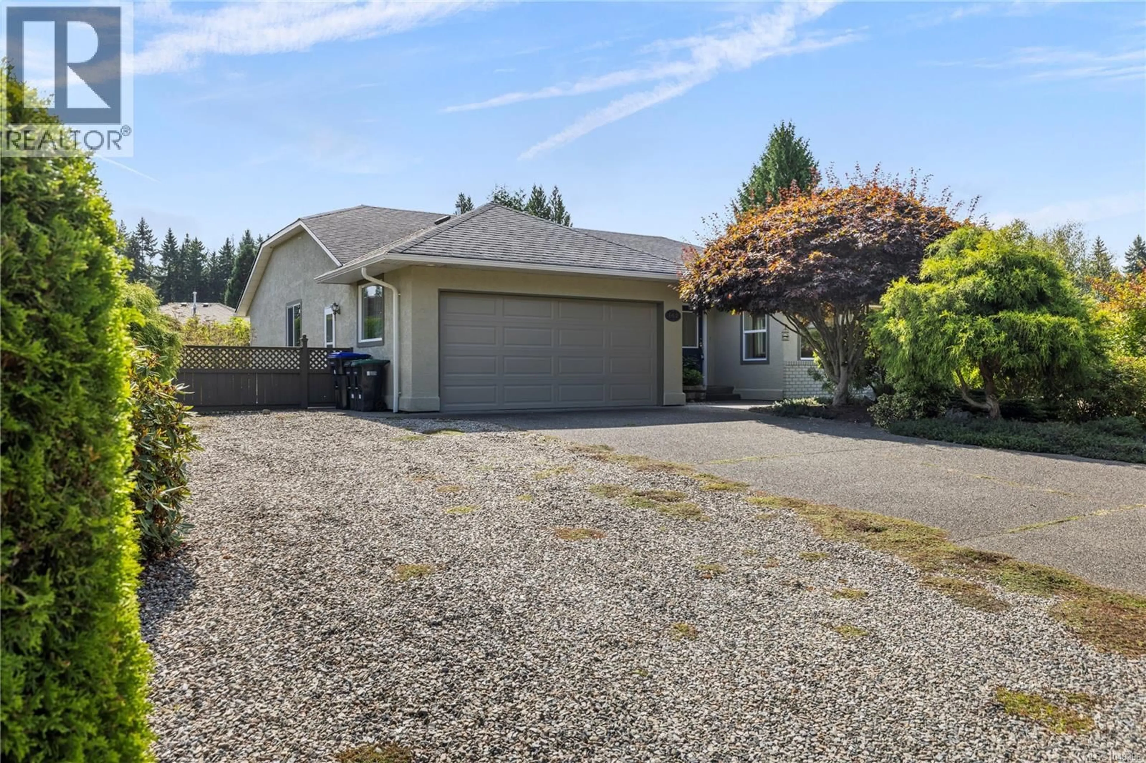 A pic from outside/outdoor area/front of a property/back of a property/a pic from drone, street for 662 REDWOOD DRIVE, Qualicum Beach British Columbia V9K1A2
