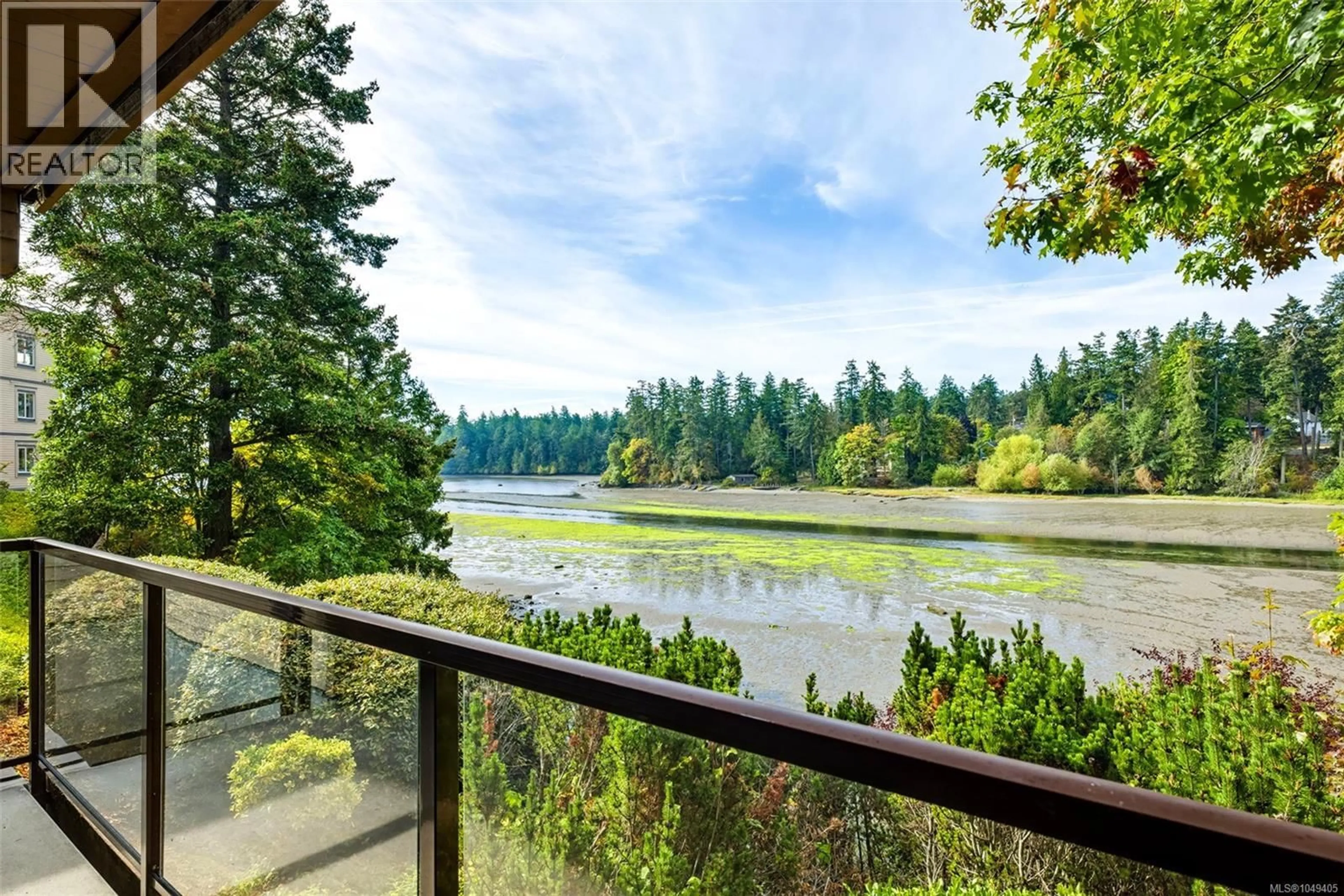 Patio, water/lake/river/ocean view for 117 - 485 ISLAND HIGHWAY, View Royal British Columbia V9B5H7