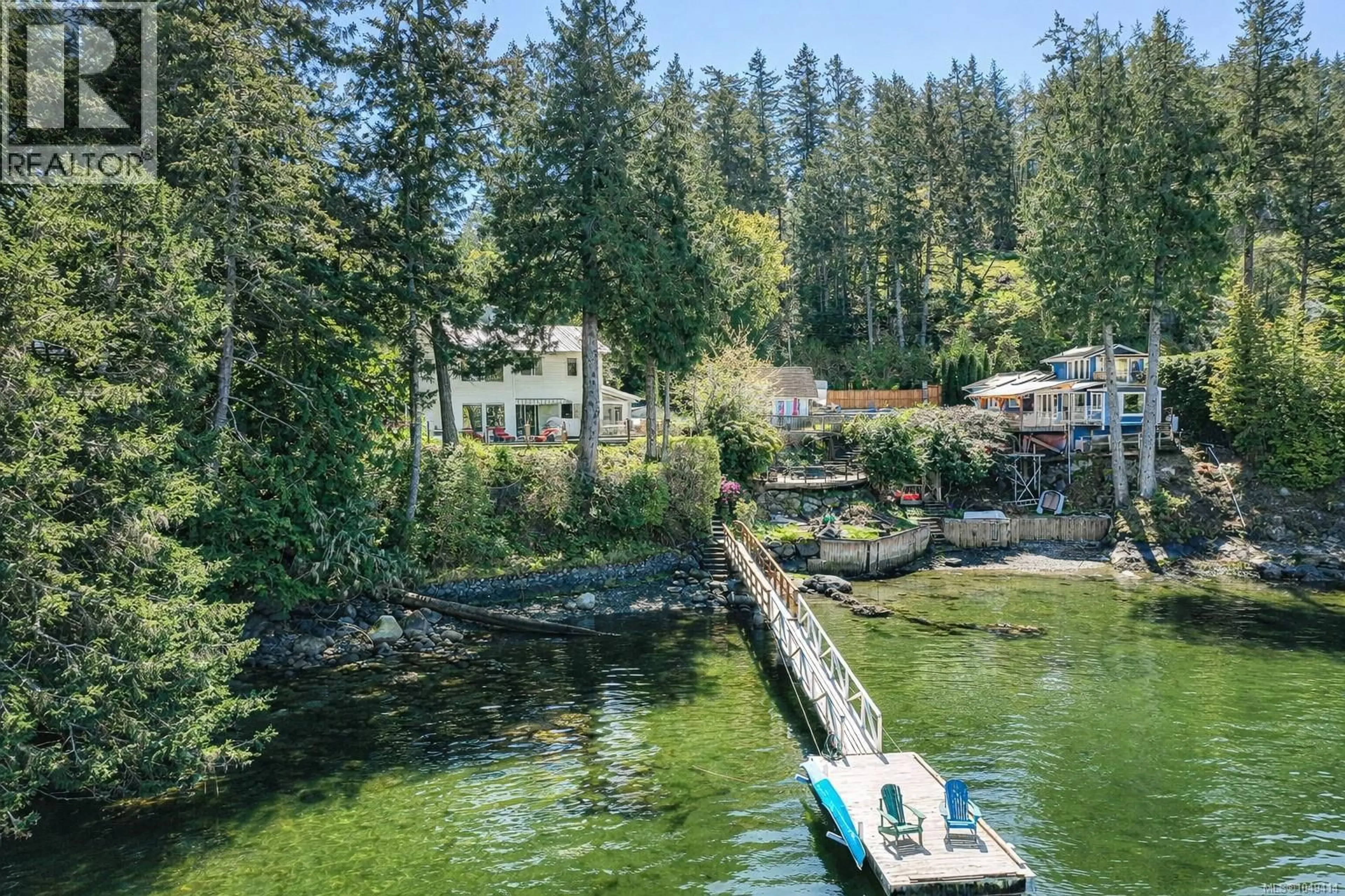 A pic from outside/outdoor area/front of a property/back of a property/a pic from drone, water/lake/river/ocean view for 69 SEAGIRT ROAD, Sooke British Columbia V9Z1A3
