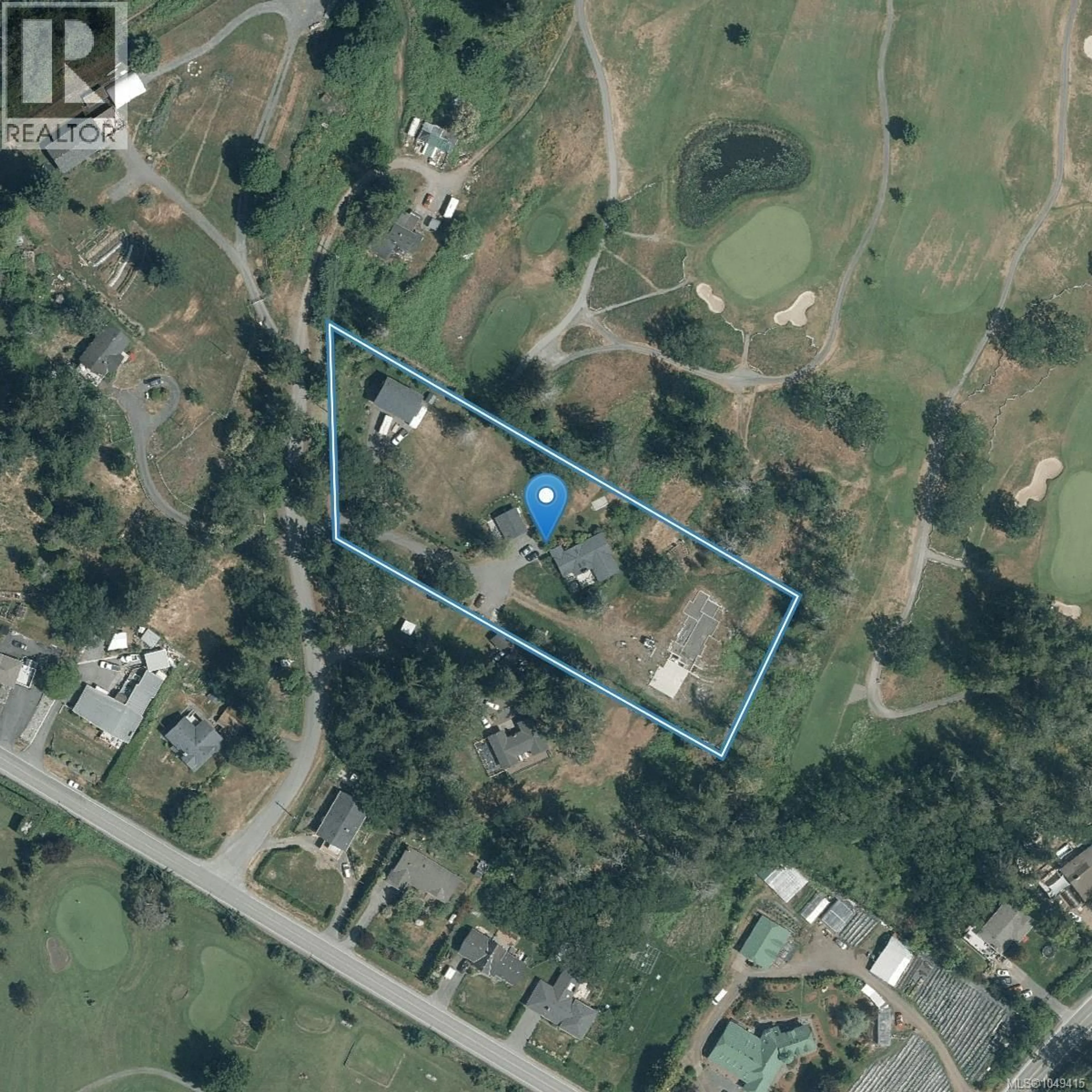 A pic from outside/outdoor area/front of a property/back of a property/a pic from drone, street for 4085 DUPREE DRIVE, Metchosin British Columbia V9C3Z6