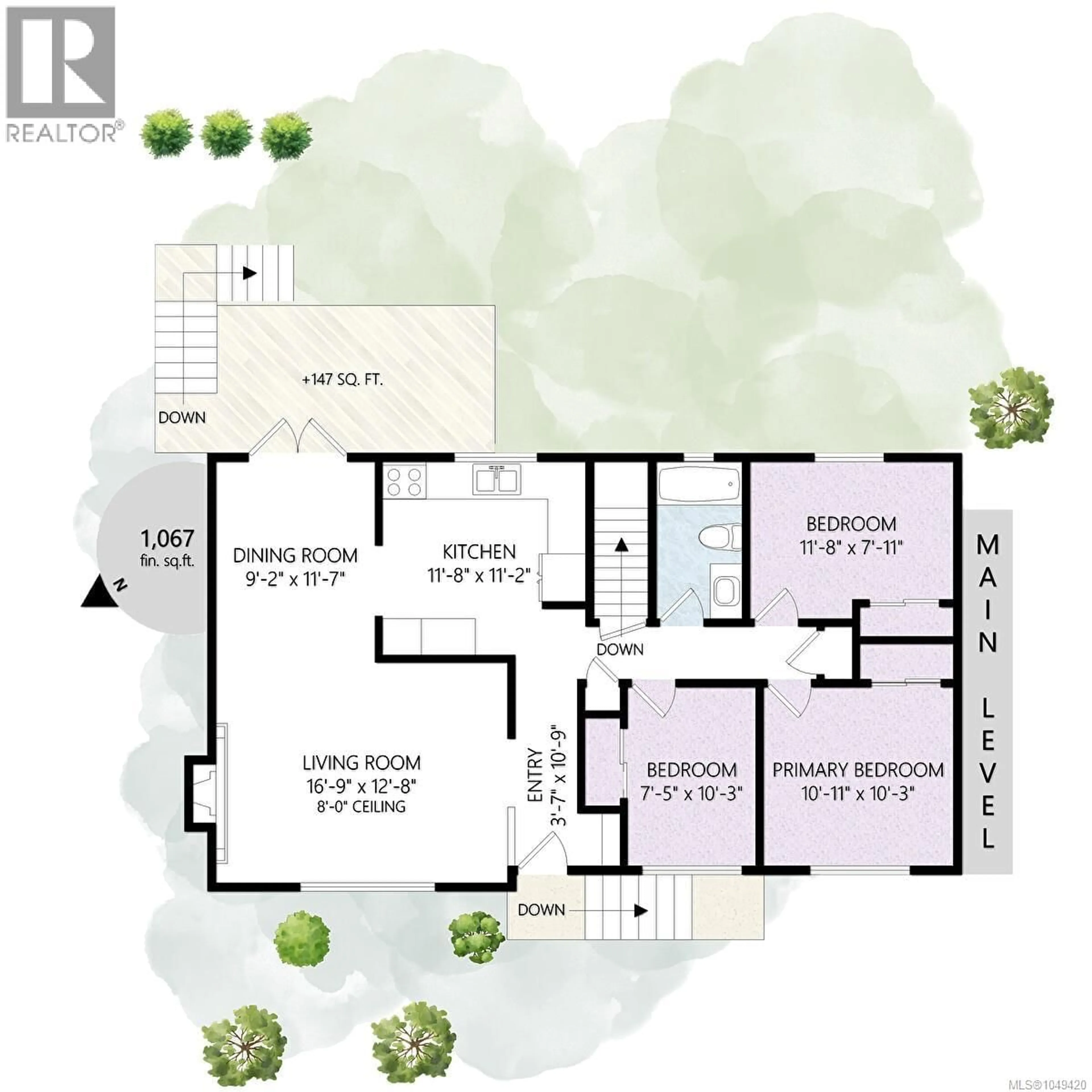 Floor plan for 3145 BALFOUR AVENUE, Victoria British Columbia V9A1R9
