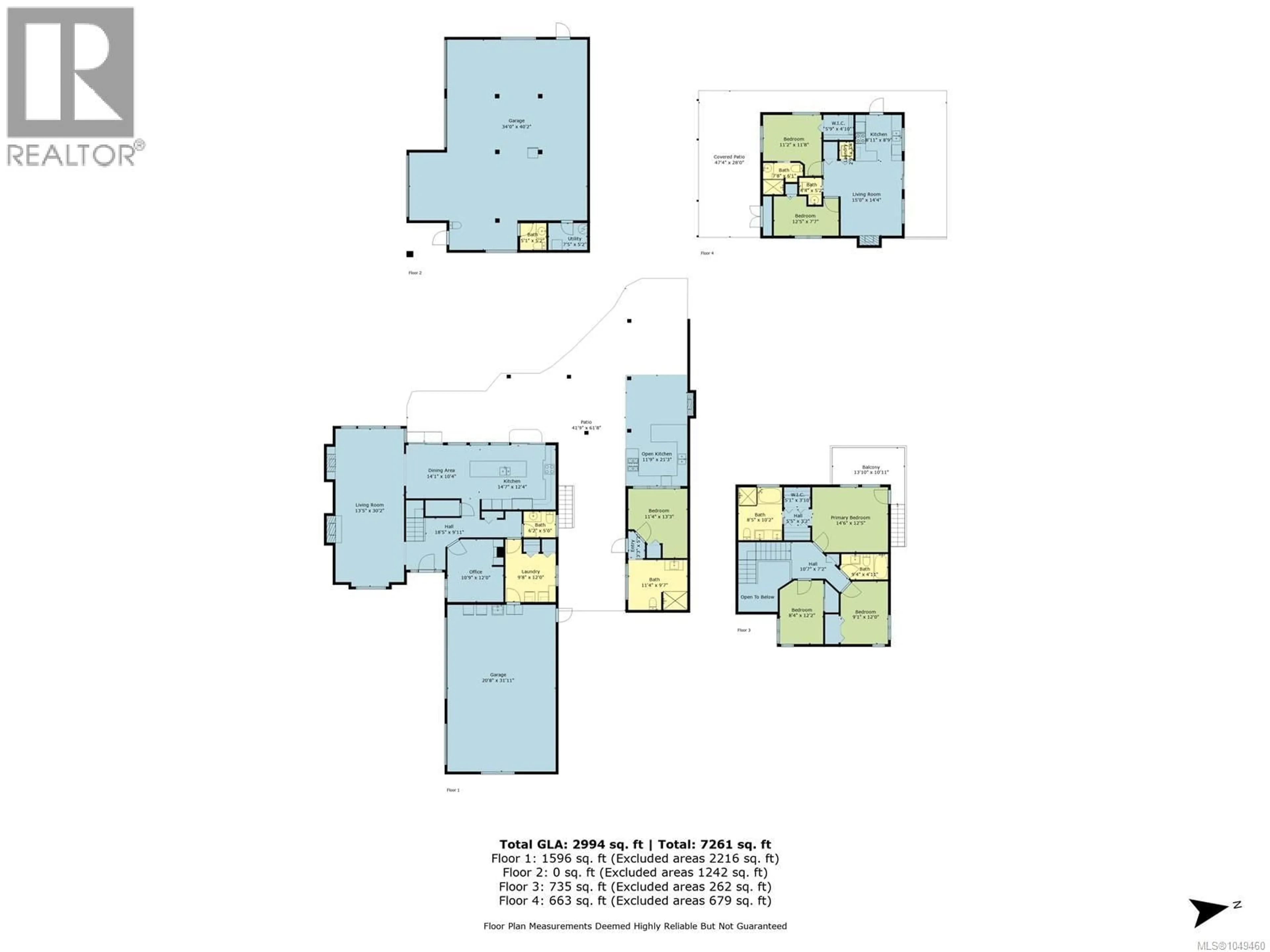Floor plan for 4718/4720 SHELL BEACH ROAD, Ladysmith British Columbia V9G1L7