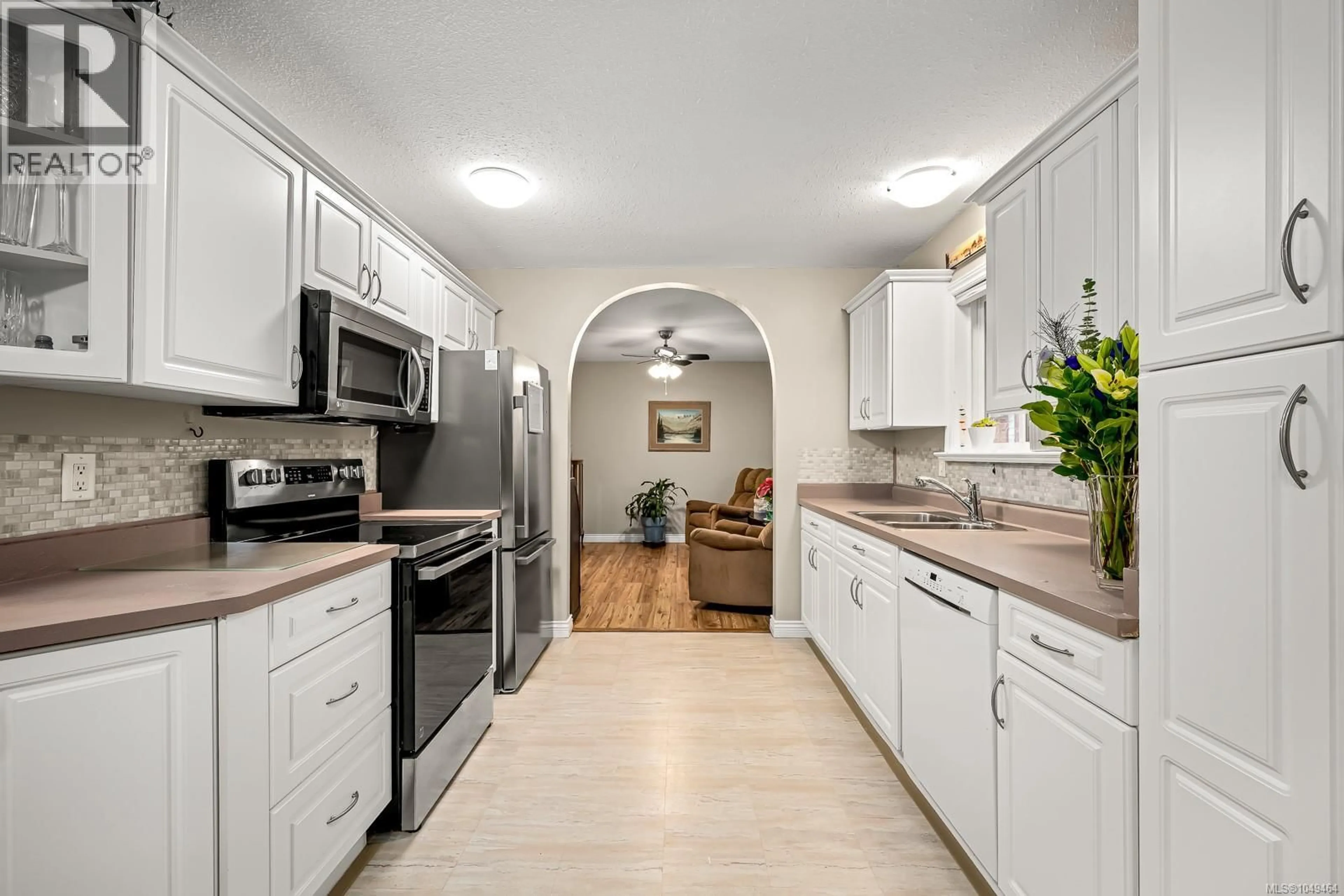 Open concept kitchen, ceramic/tile floor for 1965 COUGAR CRESCENT, Comox British Columbia V9M2K4