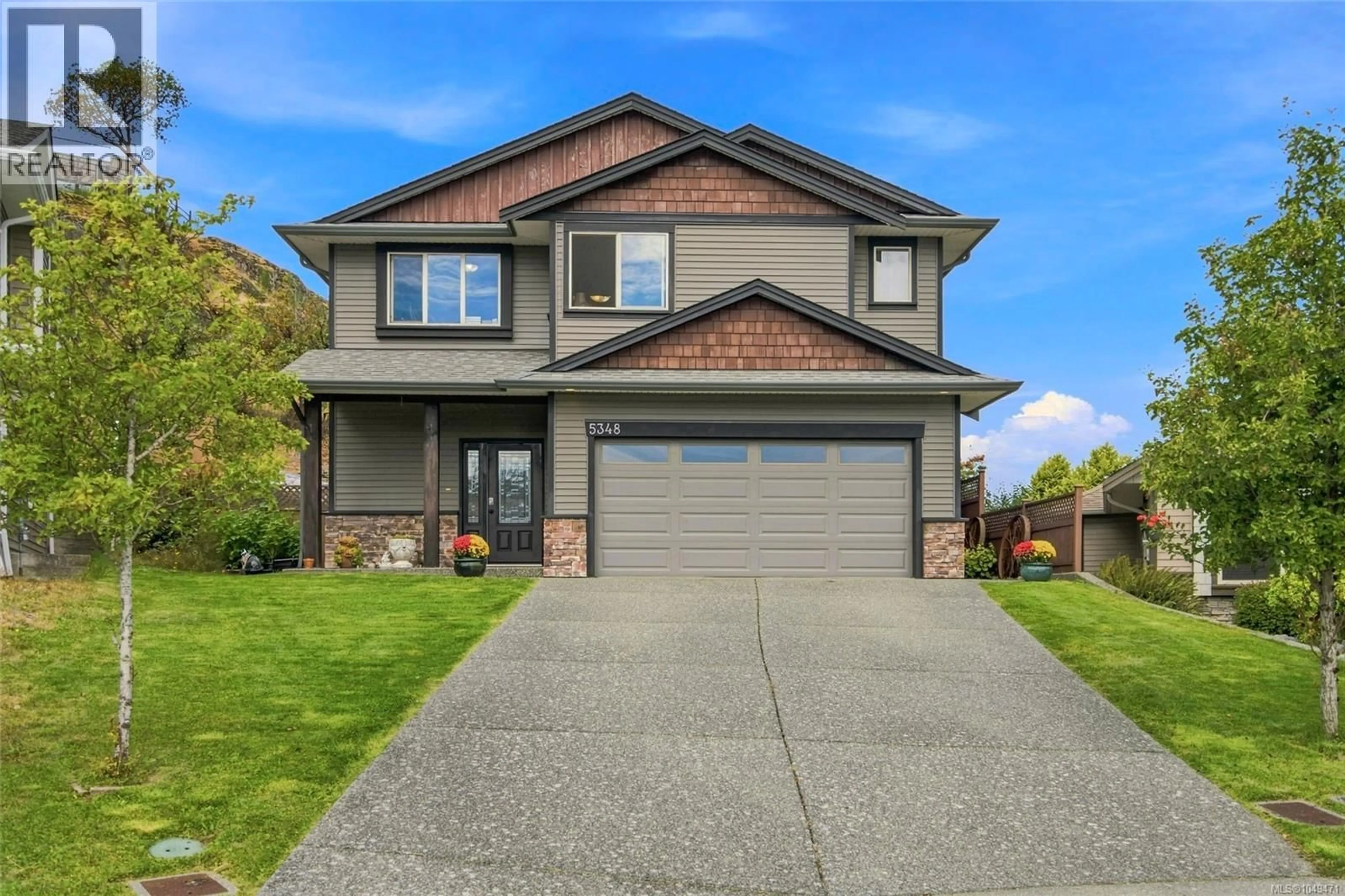 Home with brick exterior material, street for 5348 CASCARA DRIVE, Nanaimo British Columbia V9T0E4