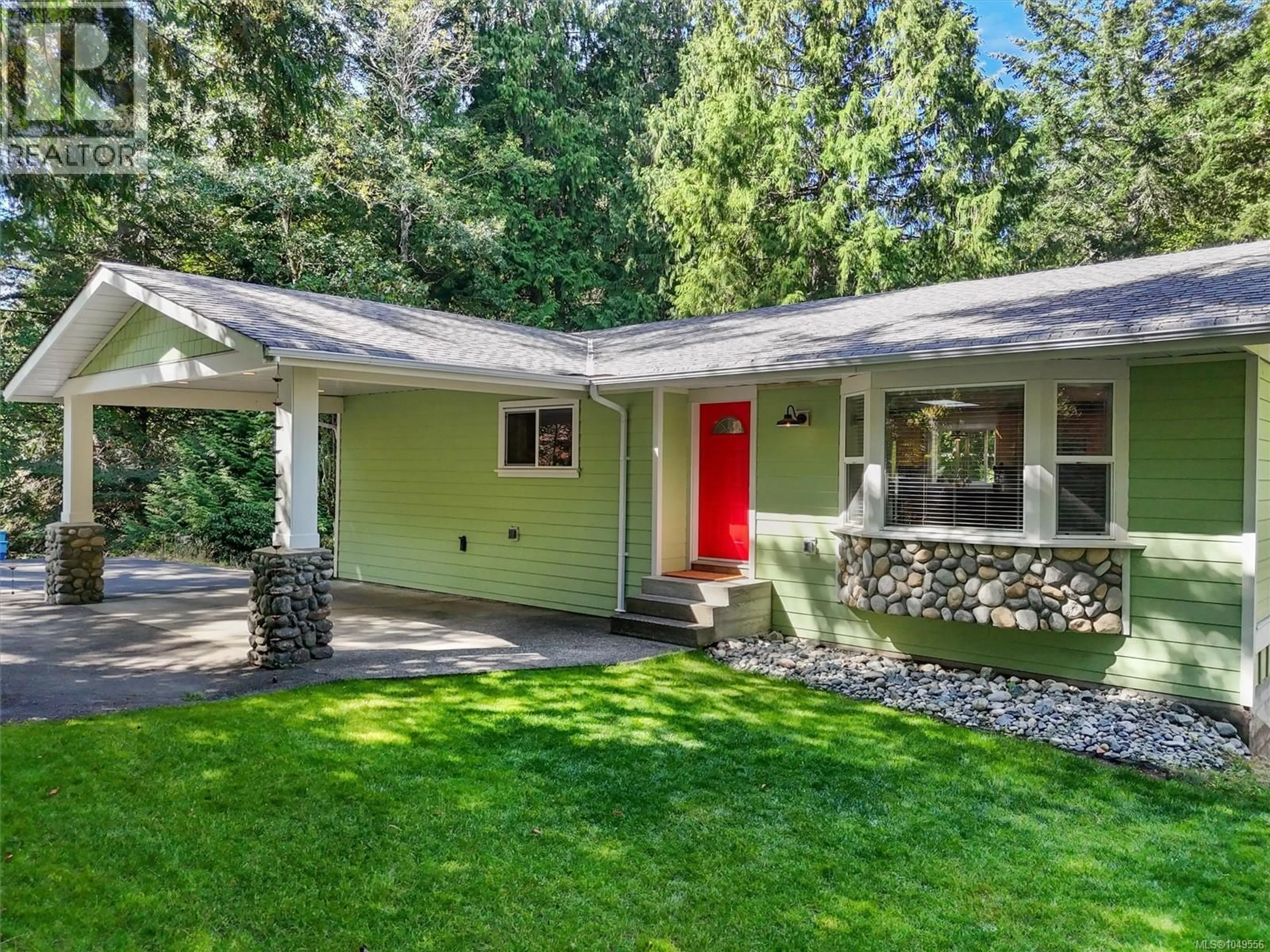 Home with vinyl exterior material, street for 5308 ROCKY POINT ROAD, Metchosin British Columbia V9C4G7