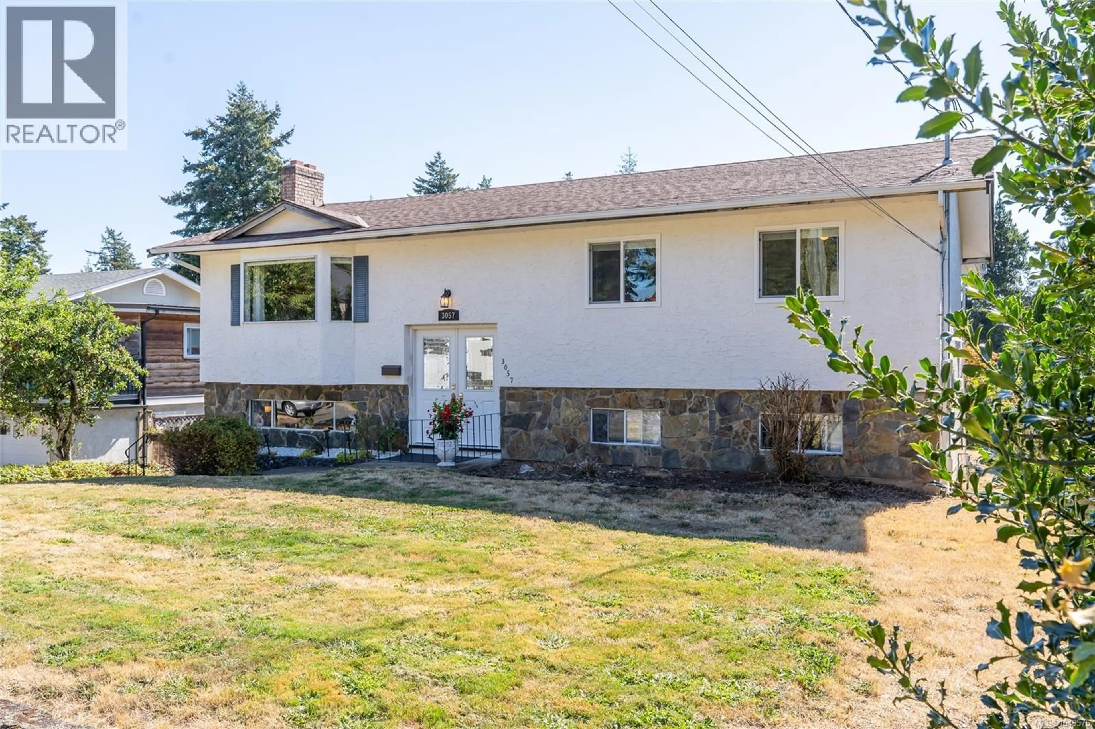 Home with vinyl exterior material, street for 3057 SHOREVIEW DRIVE, Langford British Columbia V9B4K6