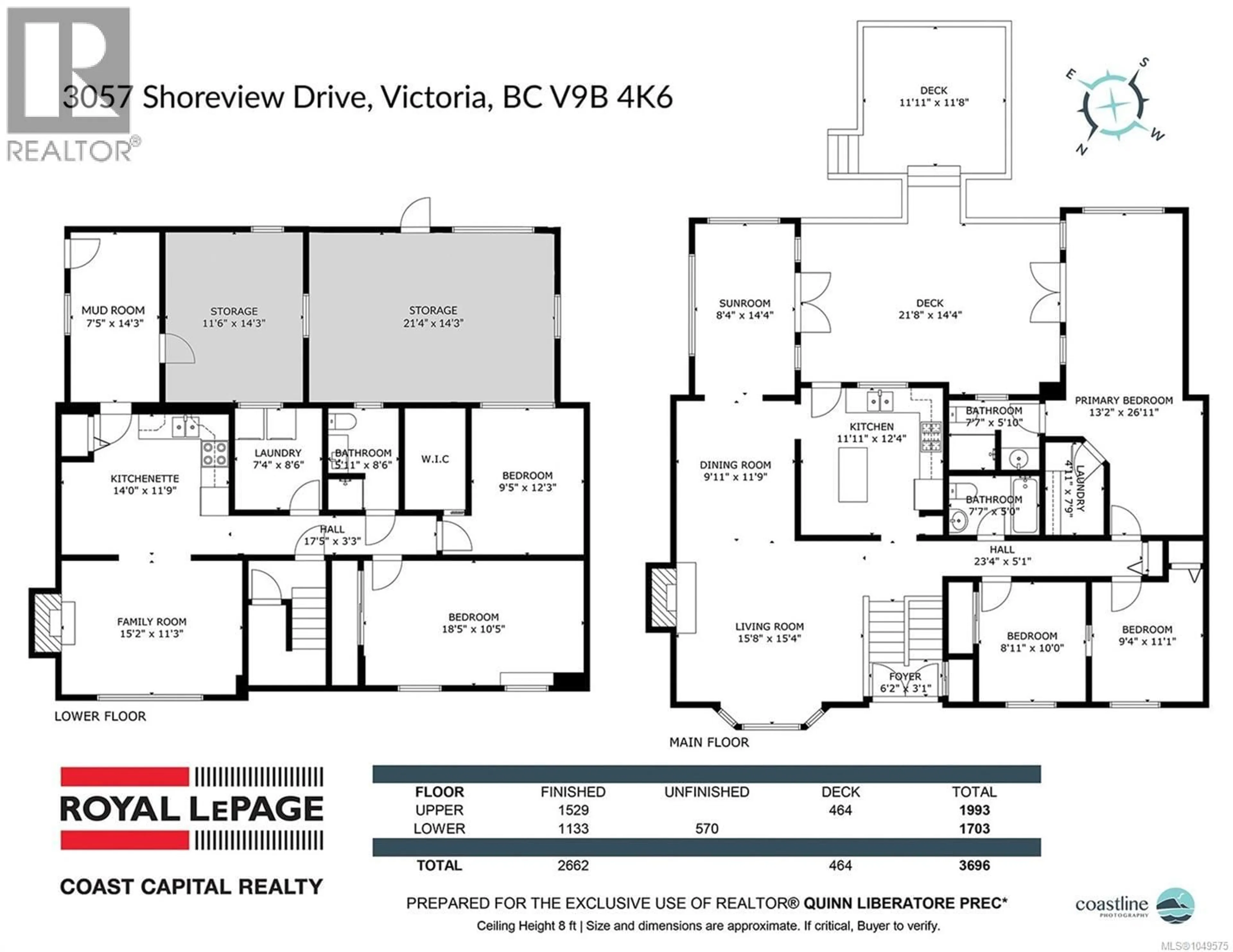 Floor plan for 3057 SHOREVIEW DRIVE, Langford British Columbia V9B4K6