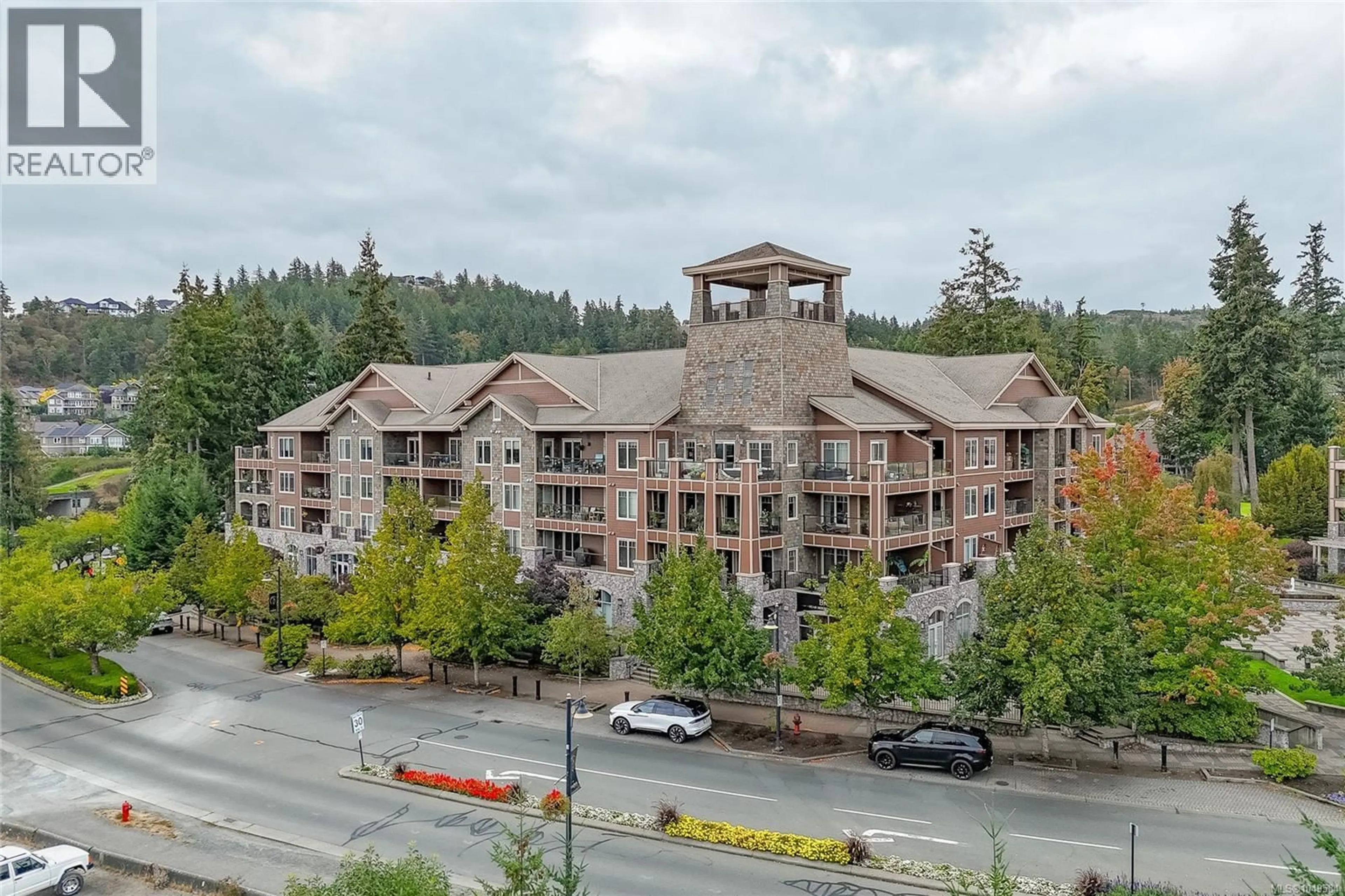 A pic from outside/outdoor area/front of a property/back of a property/a pic from drone, unknown for 217 - 1325 BEAR MOUNTAIN PARKWAY, Langford British Columbia V9B6R3