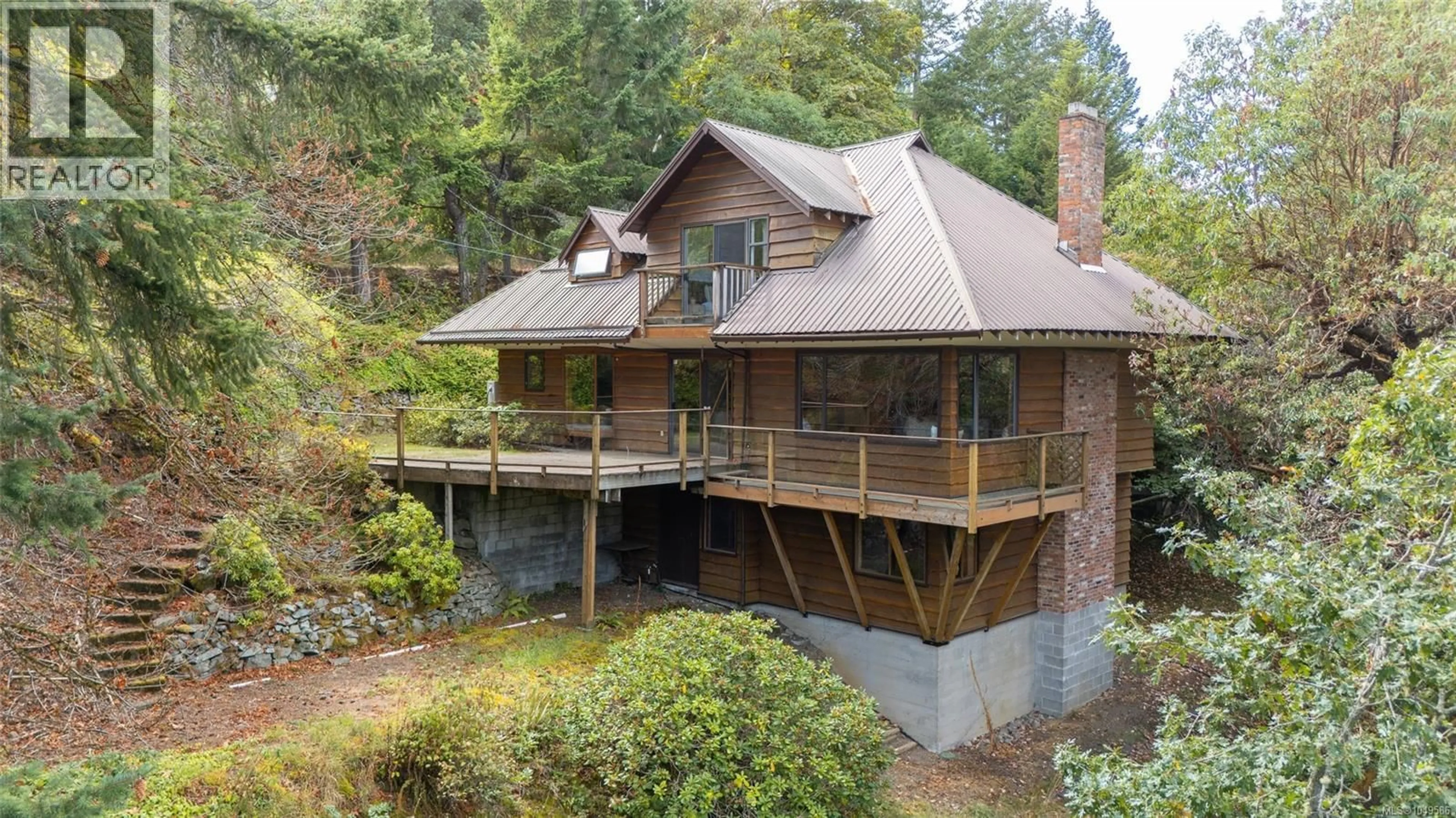 A pic from outside/outdoor area/front of a property/back of a property/a pic from drone, unknown for 6697 GENOA BAY ROAD, Duncan British Columbia V9L5Y7
