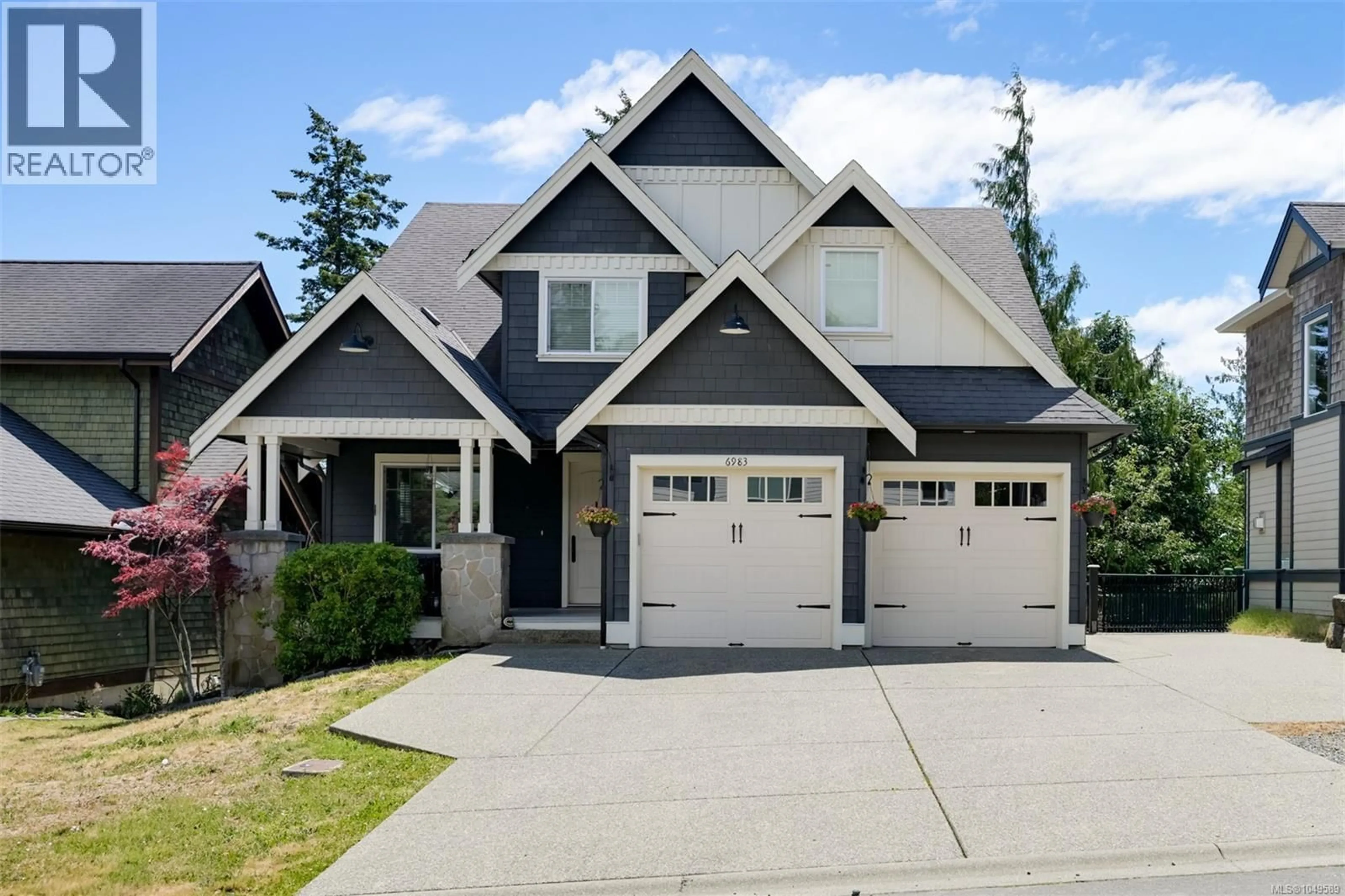 Home with vinyl exterior material, street for 6983 BRAILSFORD PLACE, Sooke British Columbia V9Z1J7