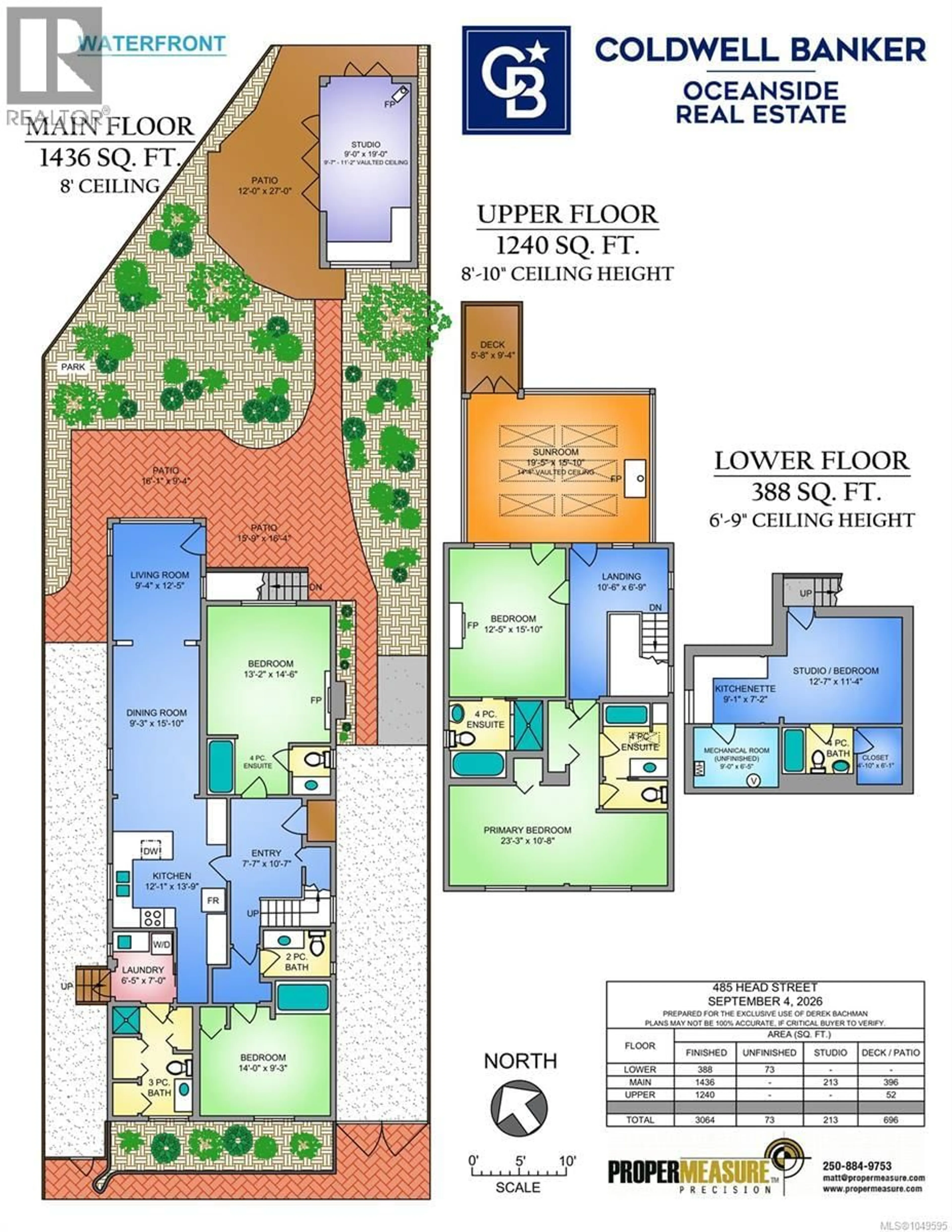 Floor plan for 485 HEAD STREET SOUTHWEST, Esquimalt British Columbia V9A5S1