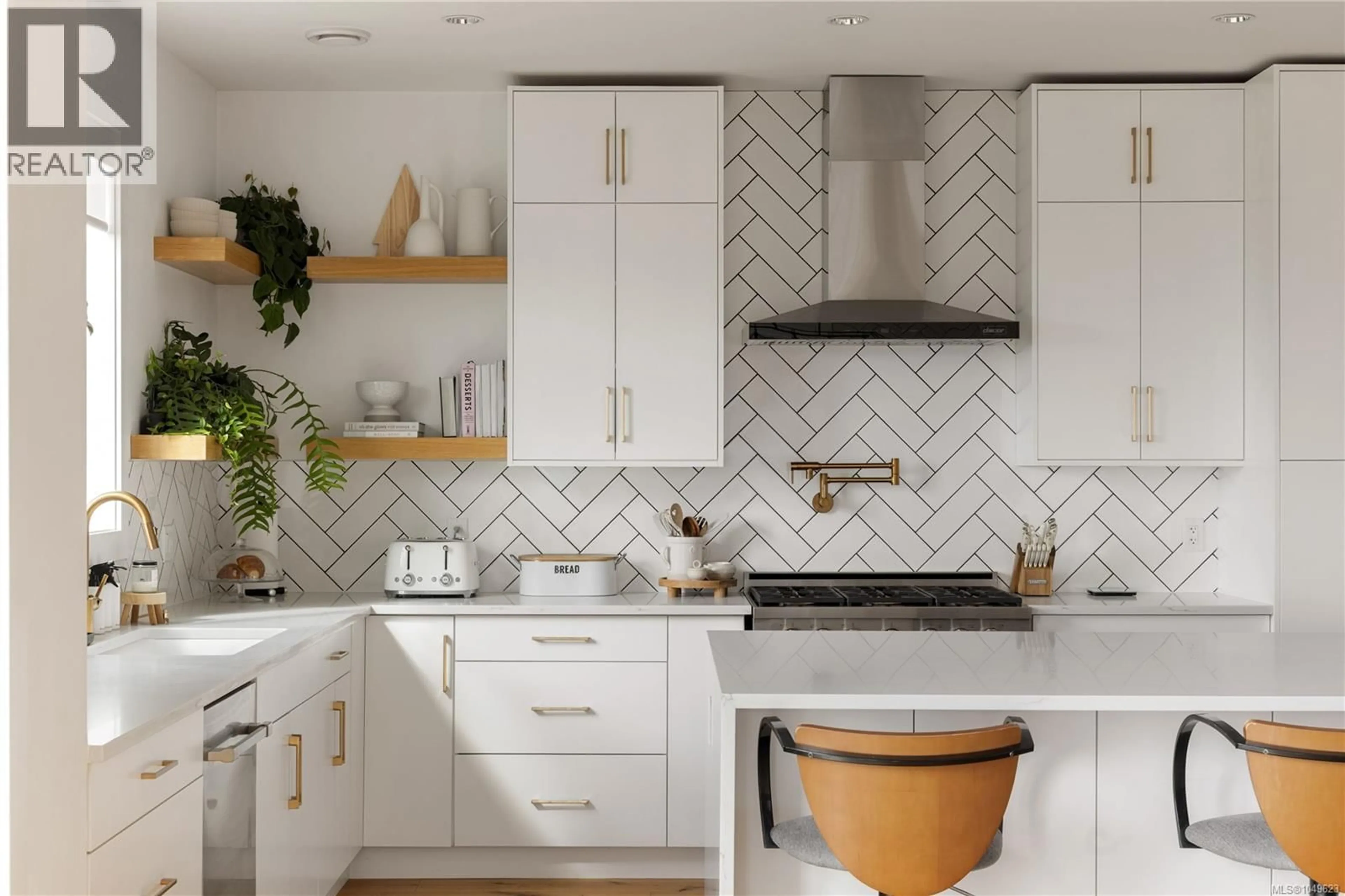Contemporary kitchen, ceramic/tile floor for 1149 SPIRIT COURT, Langford British Columbia V9B0G8