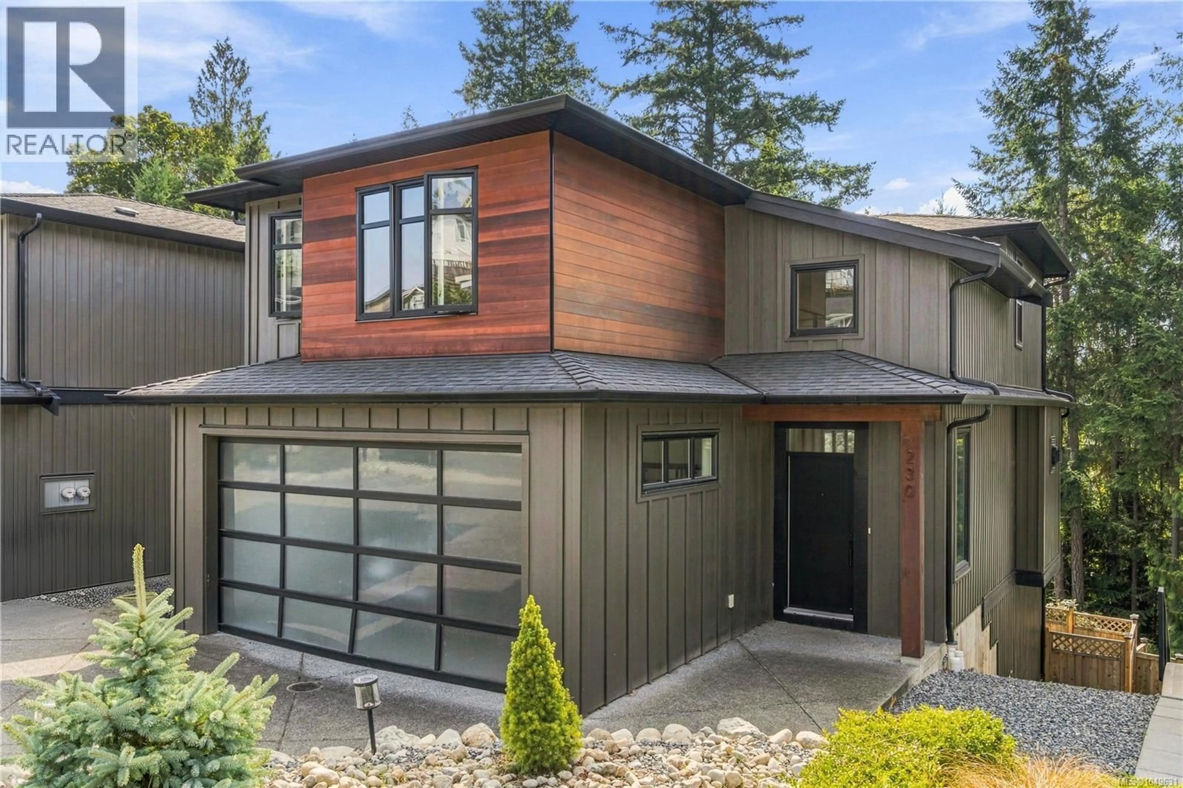 Home with vinyl exterior material, street for 230 GOLDEN OAKS CRESCENT, Nanaimo British Columbia V9T0K8