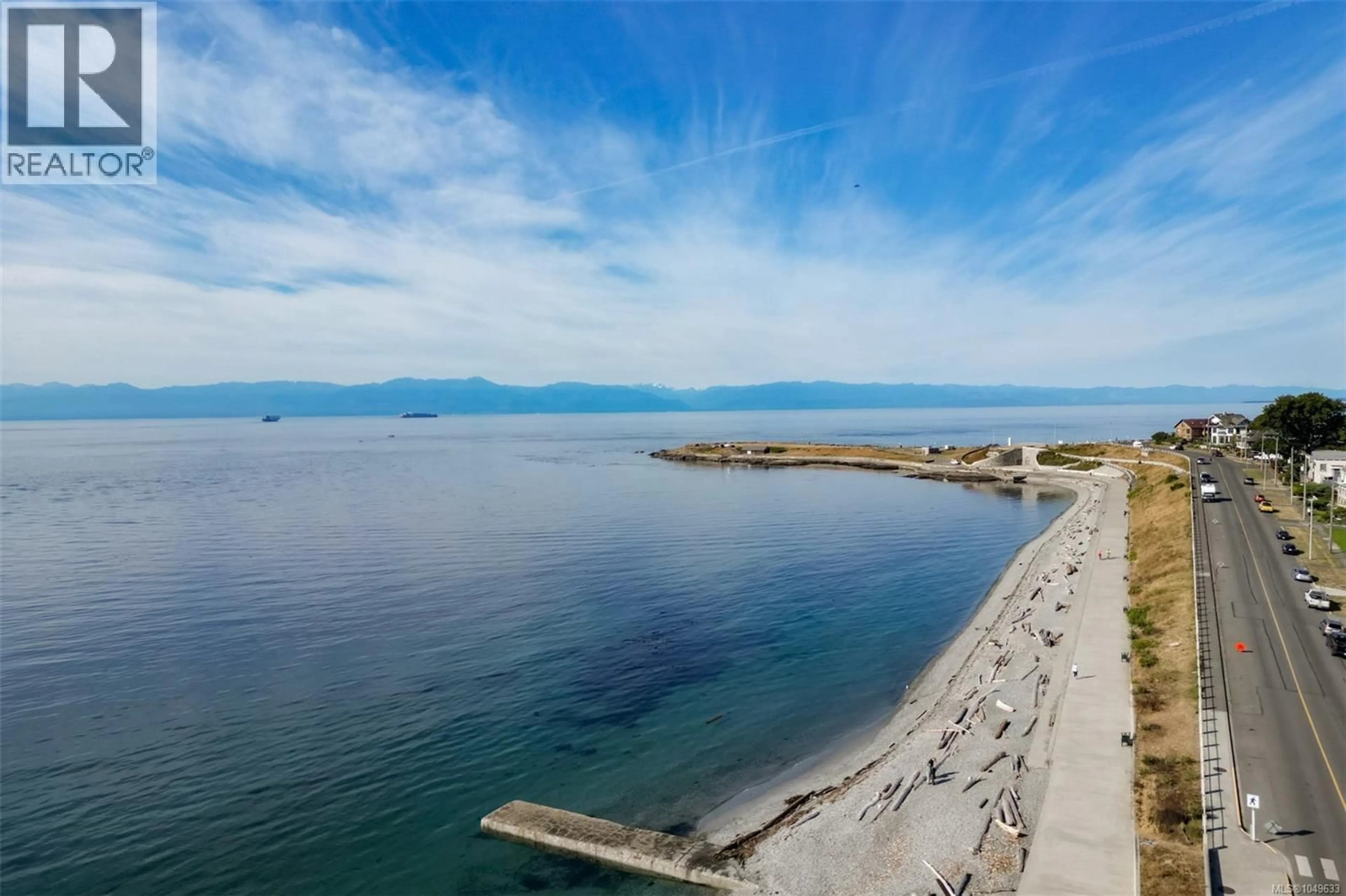A pic from outside/outdoor area/front of a property/back of a property/a pic from drone, water/lake/river/ocean view for 1520 DALLAS ROAD, Victoria British Columbia V8S1A3
