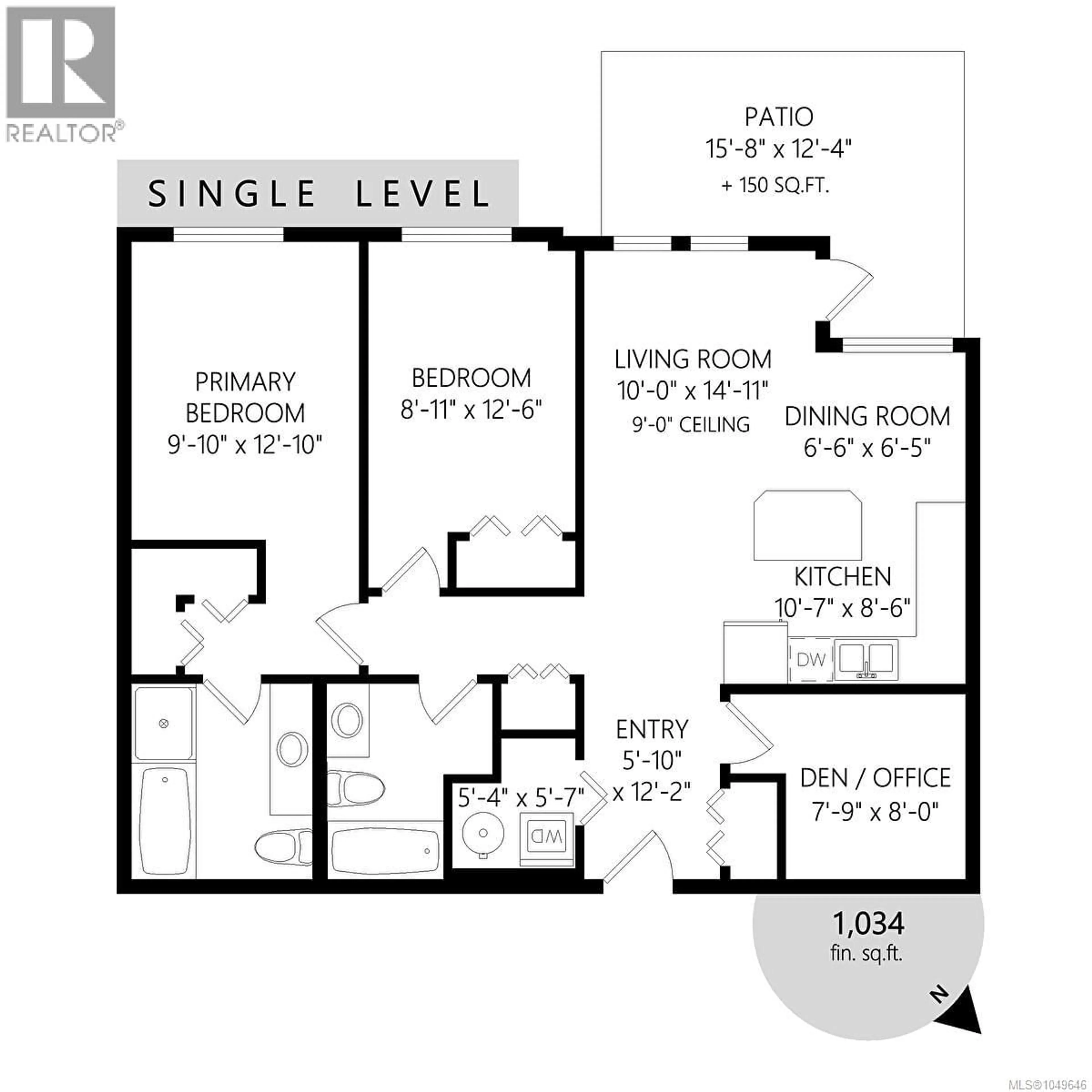 Floor plan for 112 - 3915 CAREY ROAD, Saanich British Columbia V8Z4E3