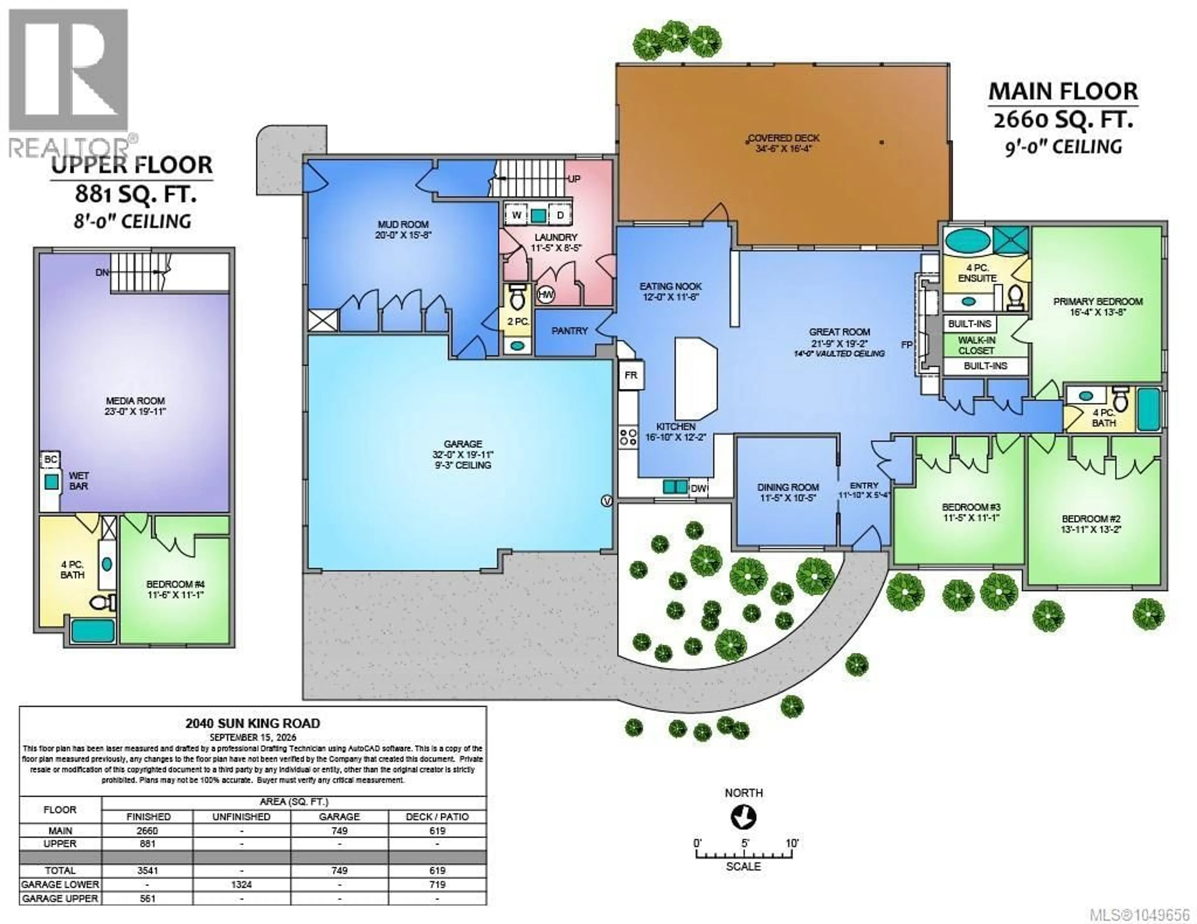 Floor plan for 2040 SUN KING ROAD, Coombs British Columbia V0R1M0