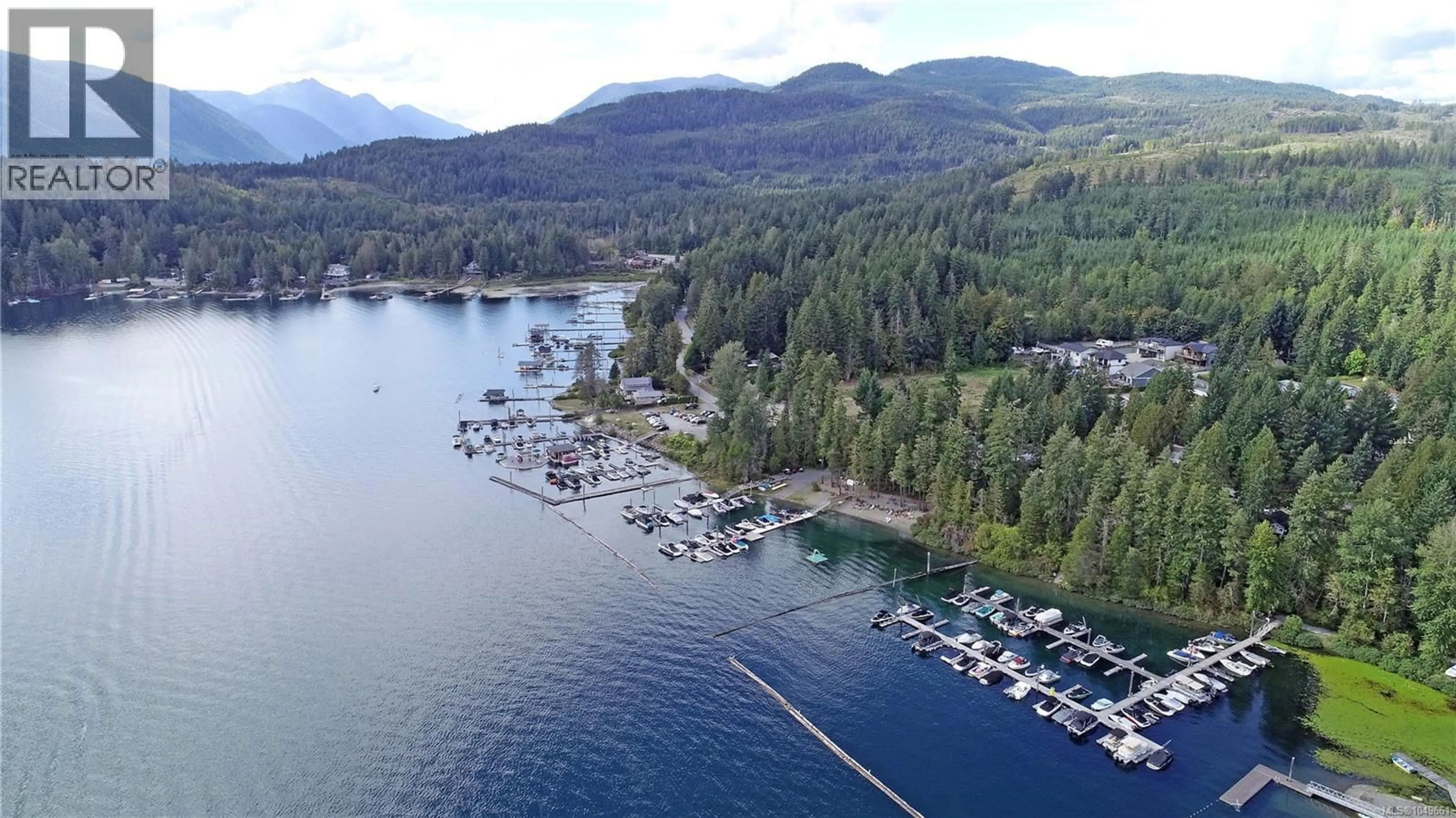 A pic from outside/outdoor area/front of a property/back of a property/a pic from drone, water/lake/river/ocean view for B-9 - 10324 LAKESHORE ROAD, Port Alberni British Columbia V9Y8Z6