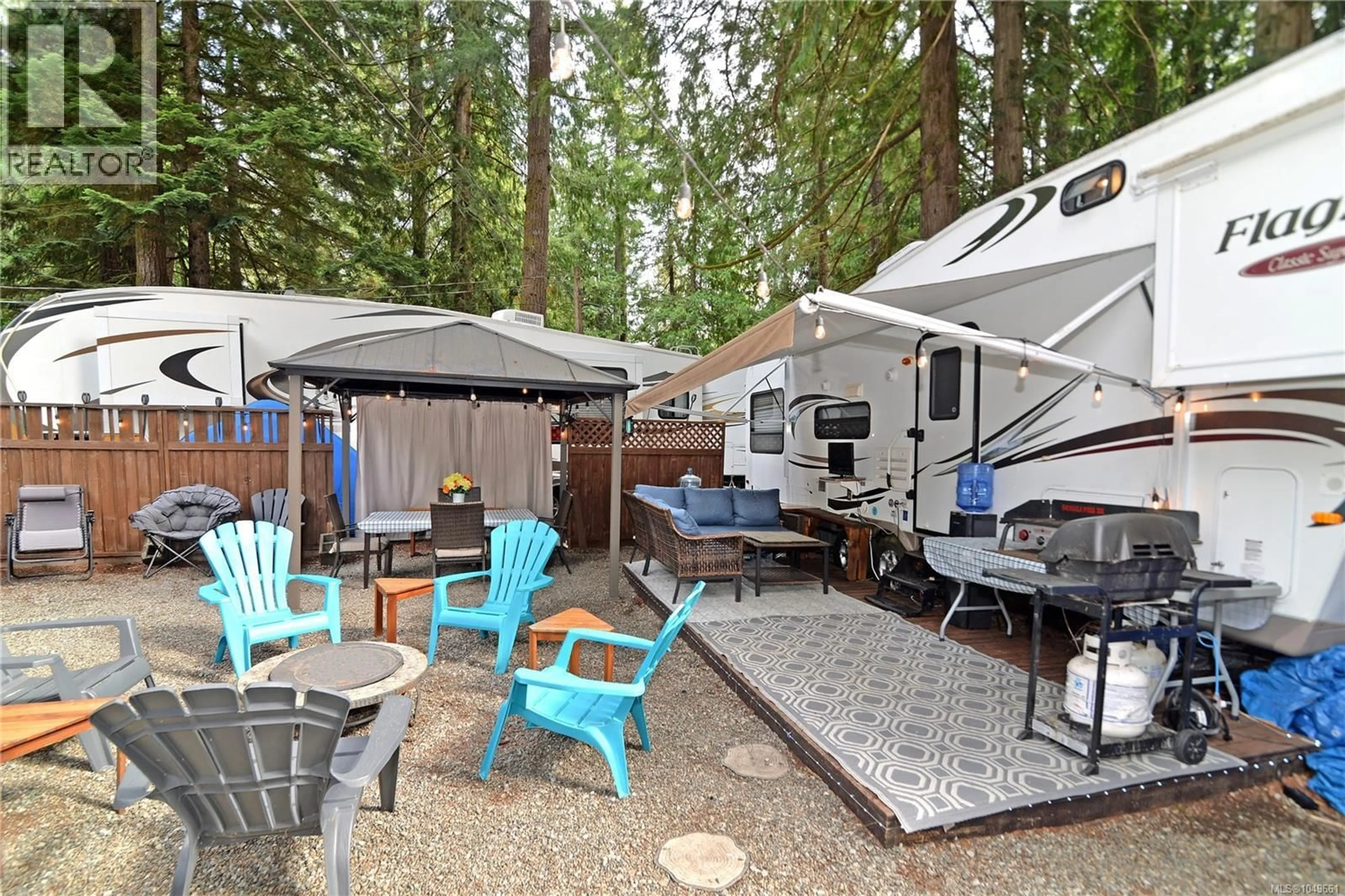 Patio, forest/trees view for B-9 - 10324 LAKESHORE ROAD, Port Alberni British Columbia V9Y8Z6