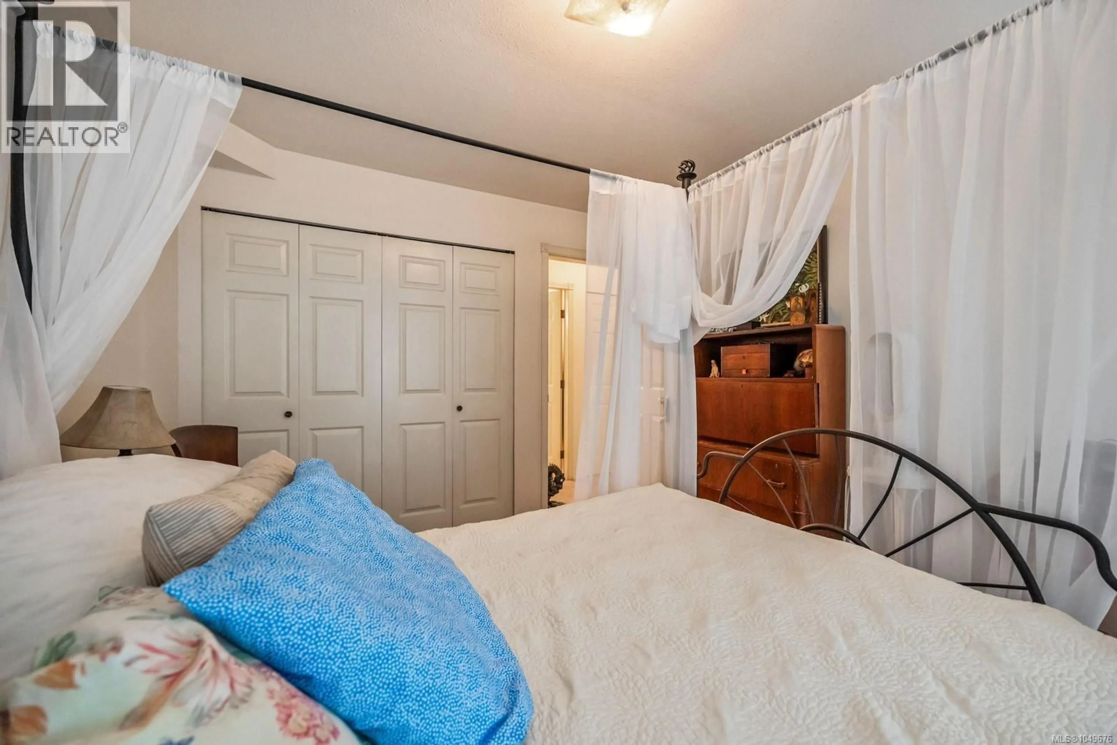 Bedroom with bed, unknown for 108 - 146 BACK ROAD, Courtenay British Columbia V9N3W6