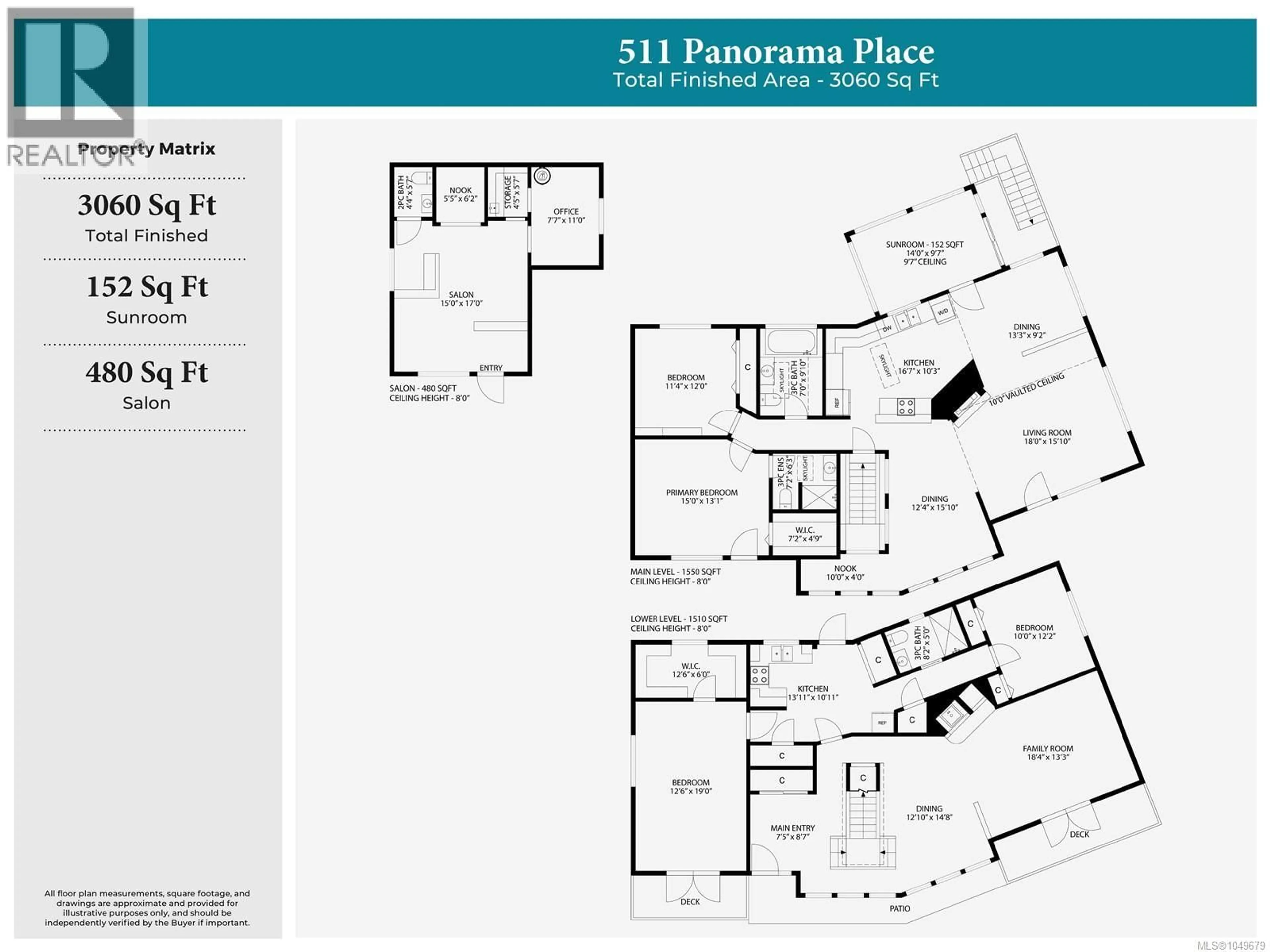 Floor plan for 511 PANORAMA PLACE, Parksville British Columbia V9P1A4