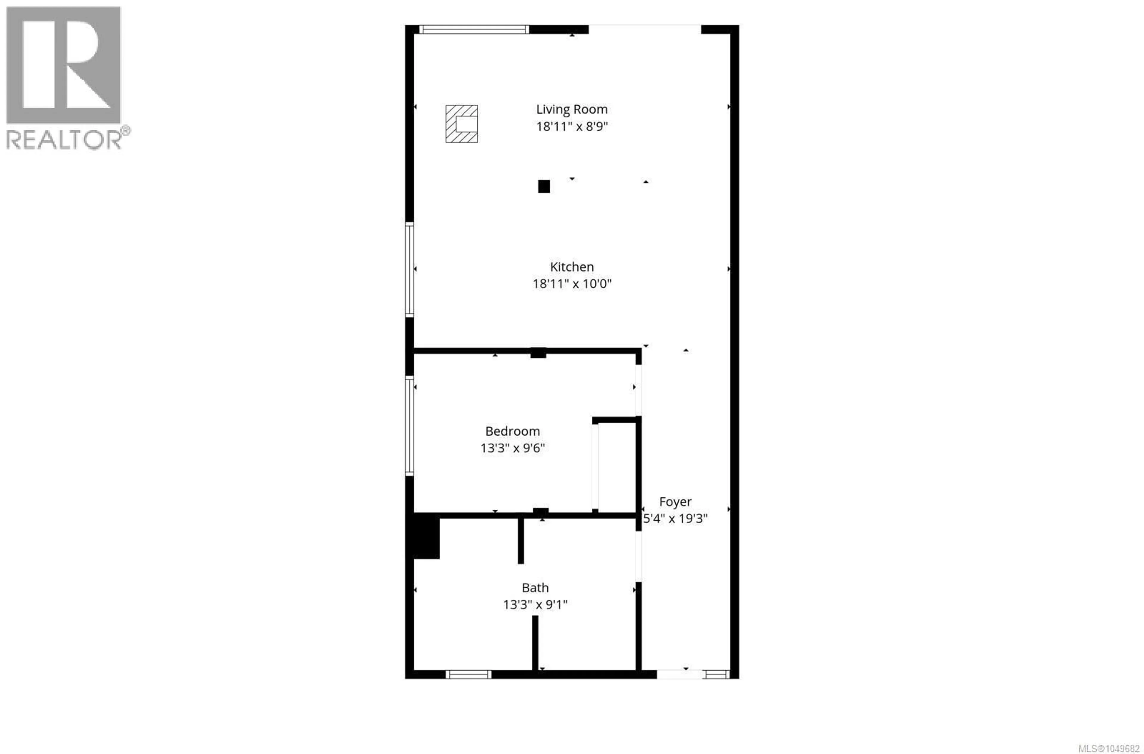 Floor plan for 1818 SACHTS ROAD, Sayward British Columbia V0P1R0