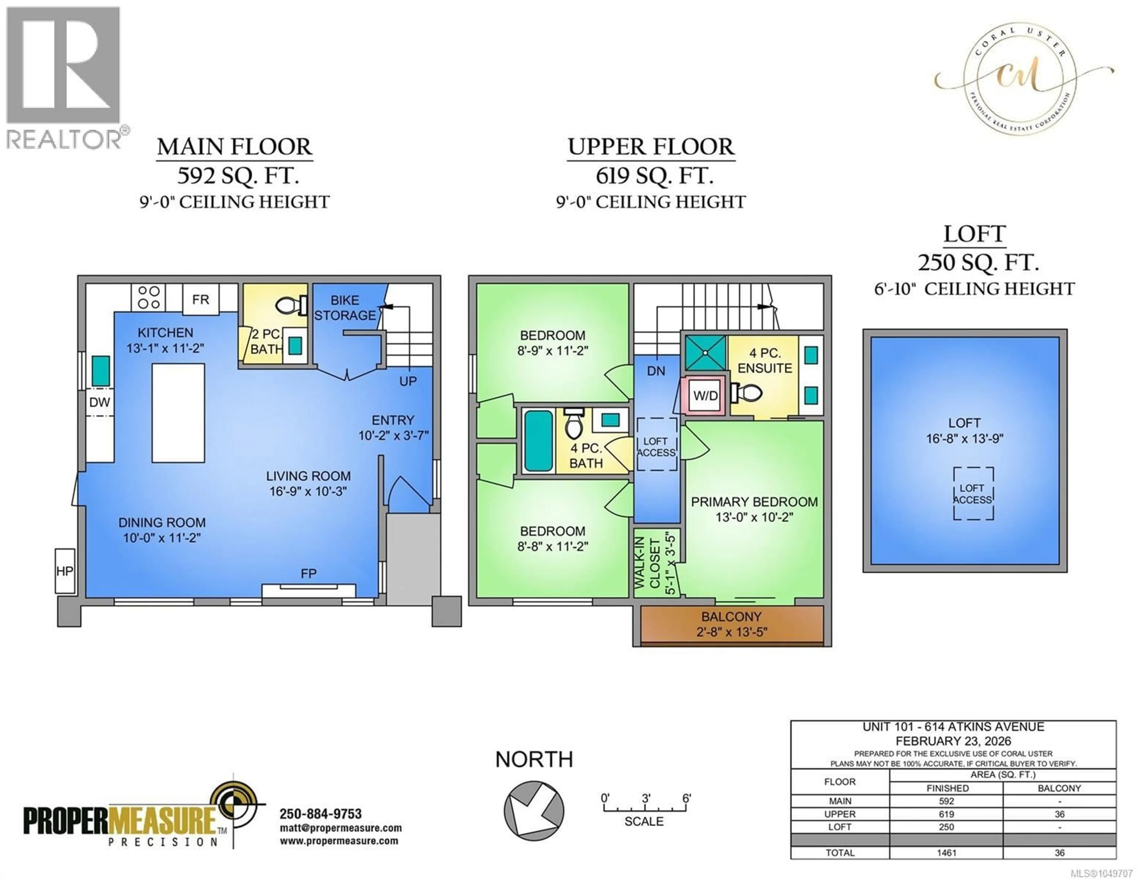 Floor plan for 101 - 614 ATKINS AVENUE, Langford British Columbia V9B3A3
