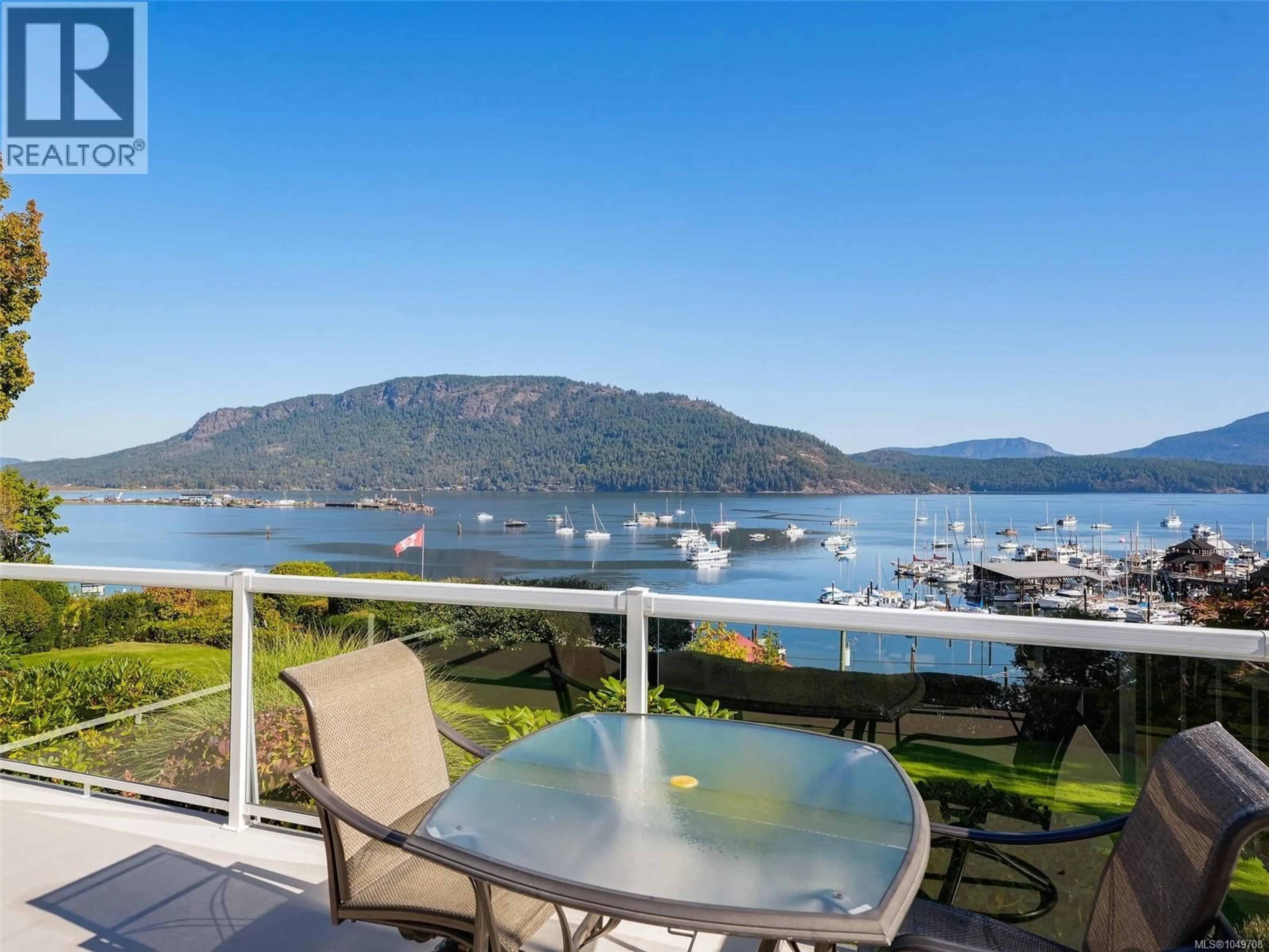 Patio, water/lake/river/ocean view for 1809 PRITCHARD ROAD, Cowichan Bay British Columbia V0R1N1