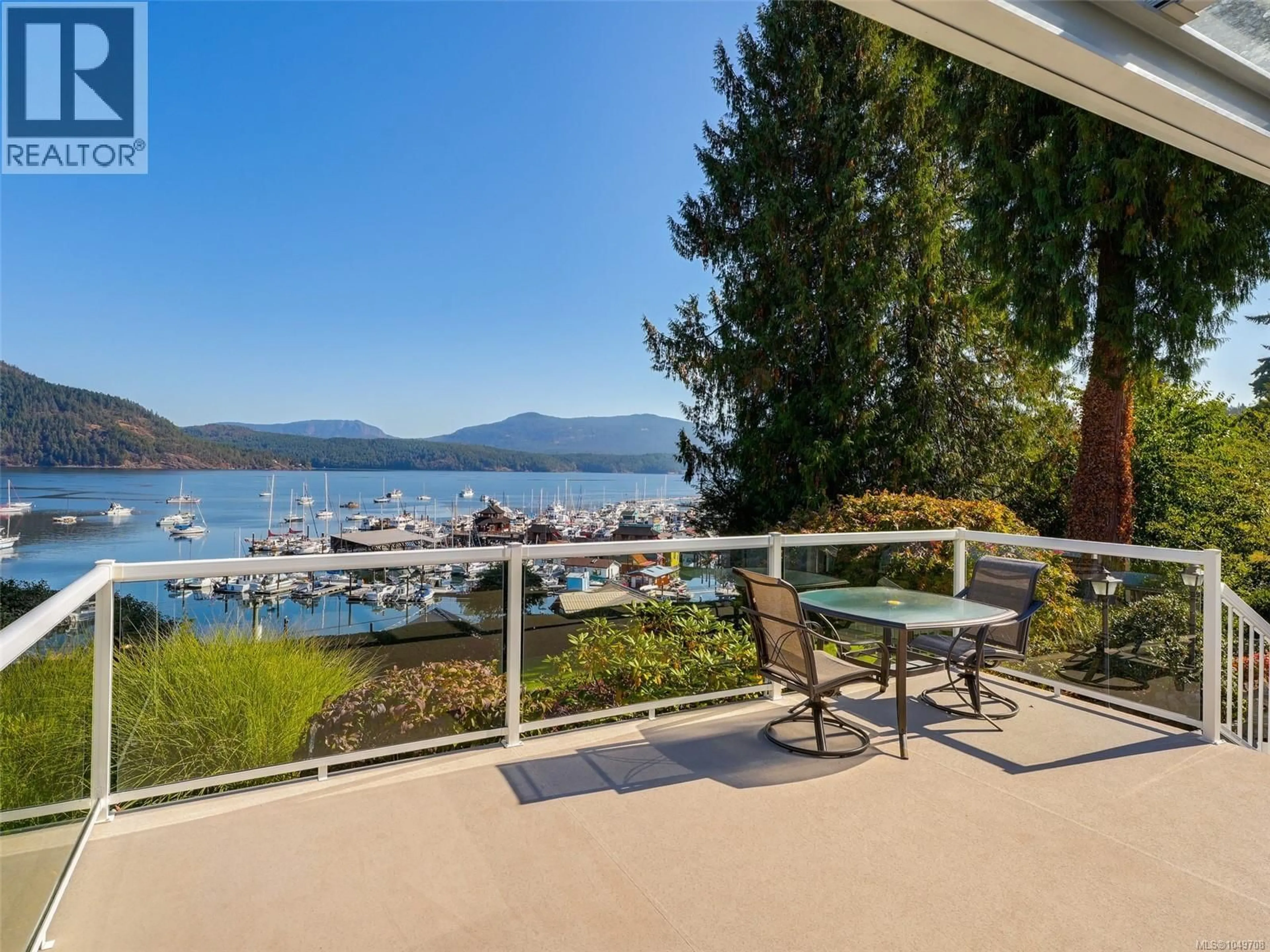 Patio, water/lake/river/ocean view for 1809 PRITCHARD ROAD, Cowichan Bay British Columbia V0R1N1