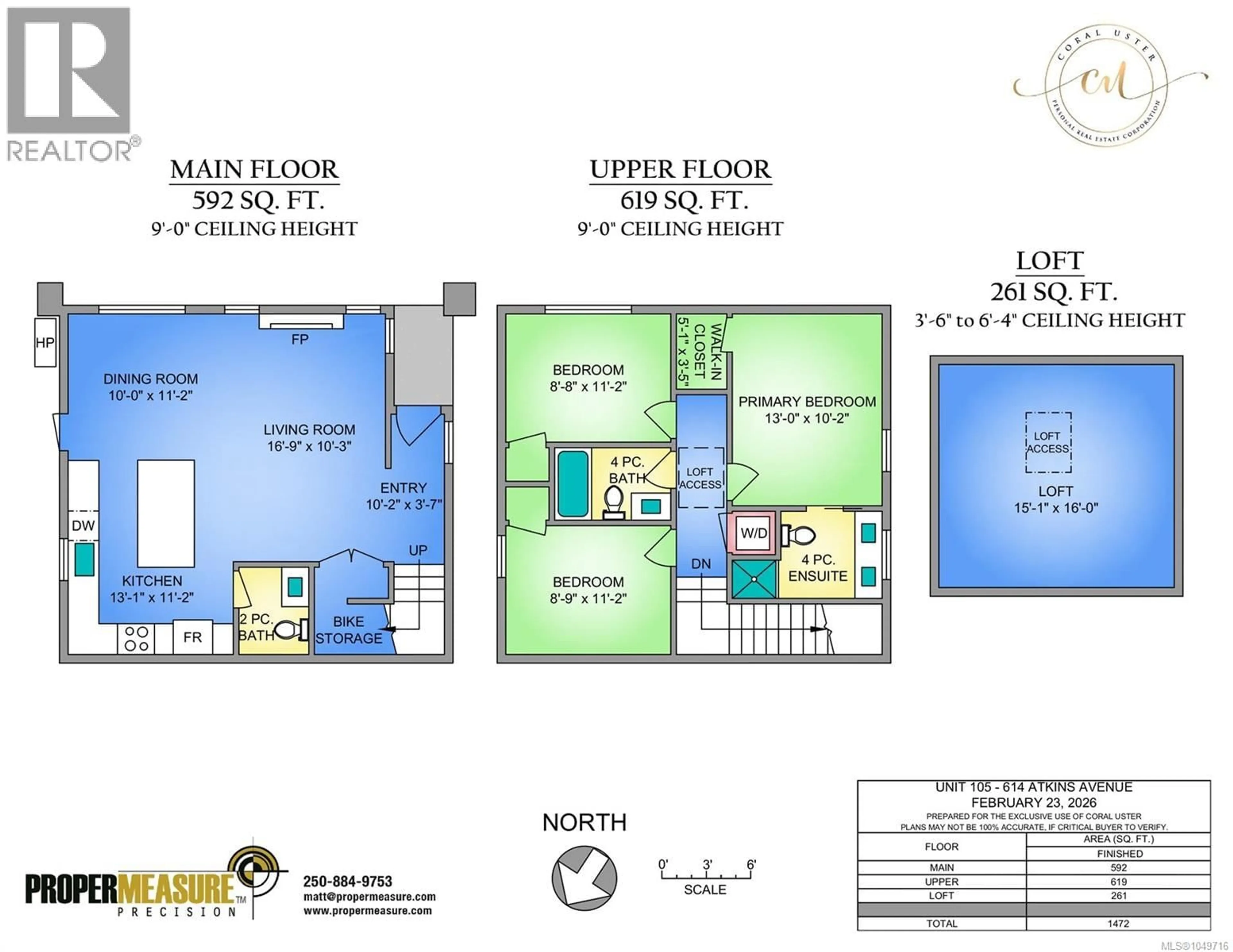 Floor plan for 105 - 614 ATKINS AVENUE, Langford British Columbia V9B3A3