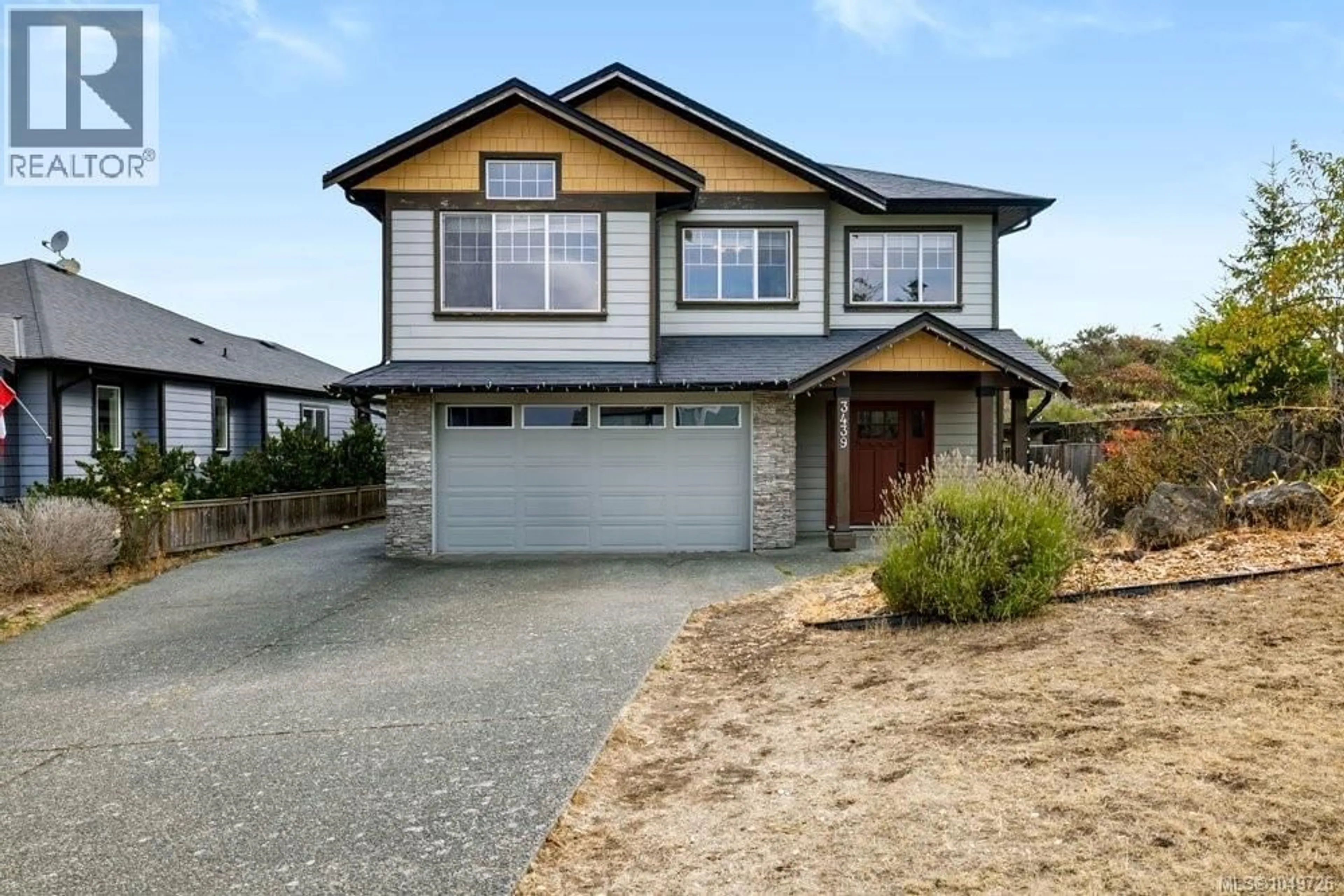 Home with vinyl exterior material, street for 3439 MARY ANNE CRESCENT, Colwood British Columbia V9B2B7