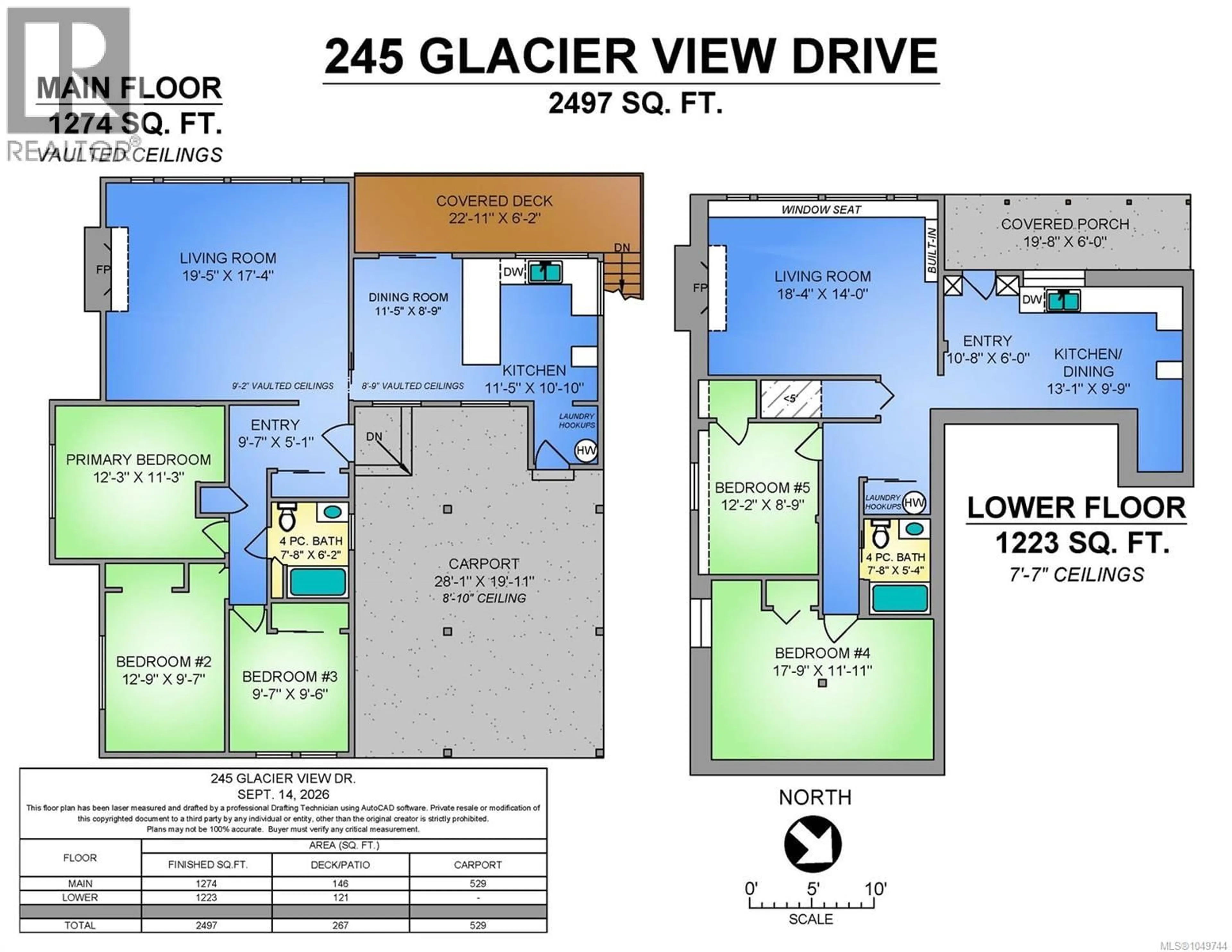 Floor plan for 245 GLACIER VIEW DRIVE, Comox British Columbia V9M1G6