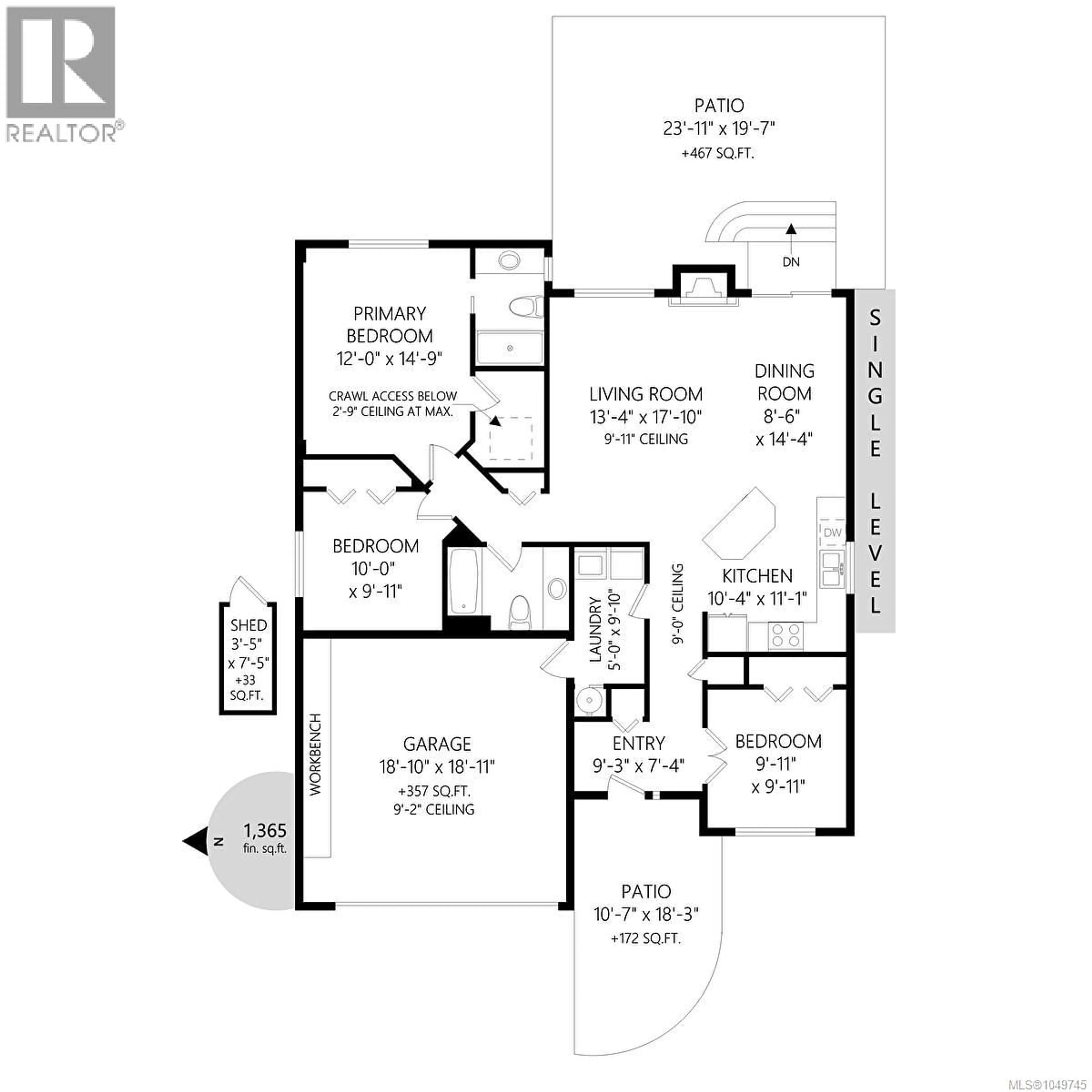 Floor plan for 3109 CLIFFS ROAD, Duncan British Columbia V9L0C6