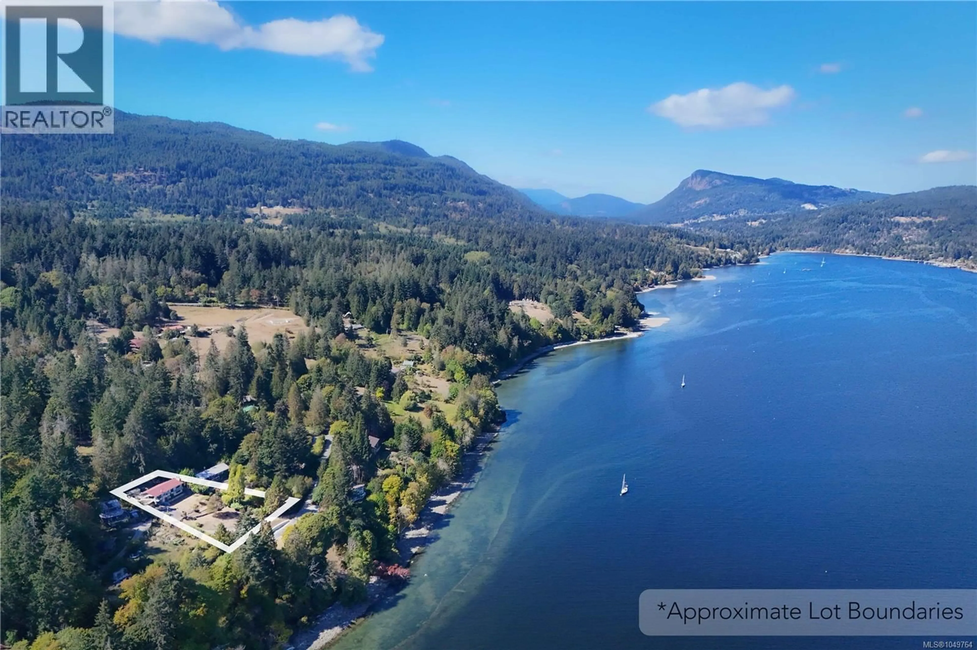 A pic from outside/outdoor area/front of a property/back of a property/a pic from drone, water/lake/river/ocean view for 226 ROLAND ROAD, Salt Spring British Columbia V8K2B7