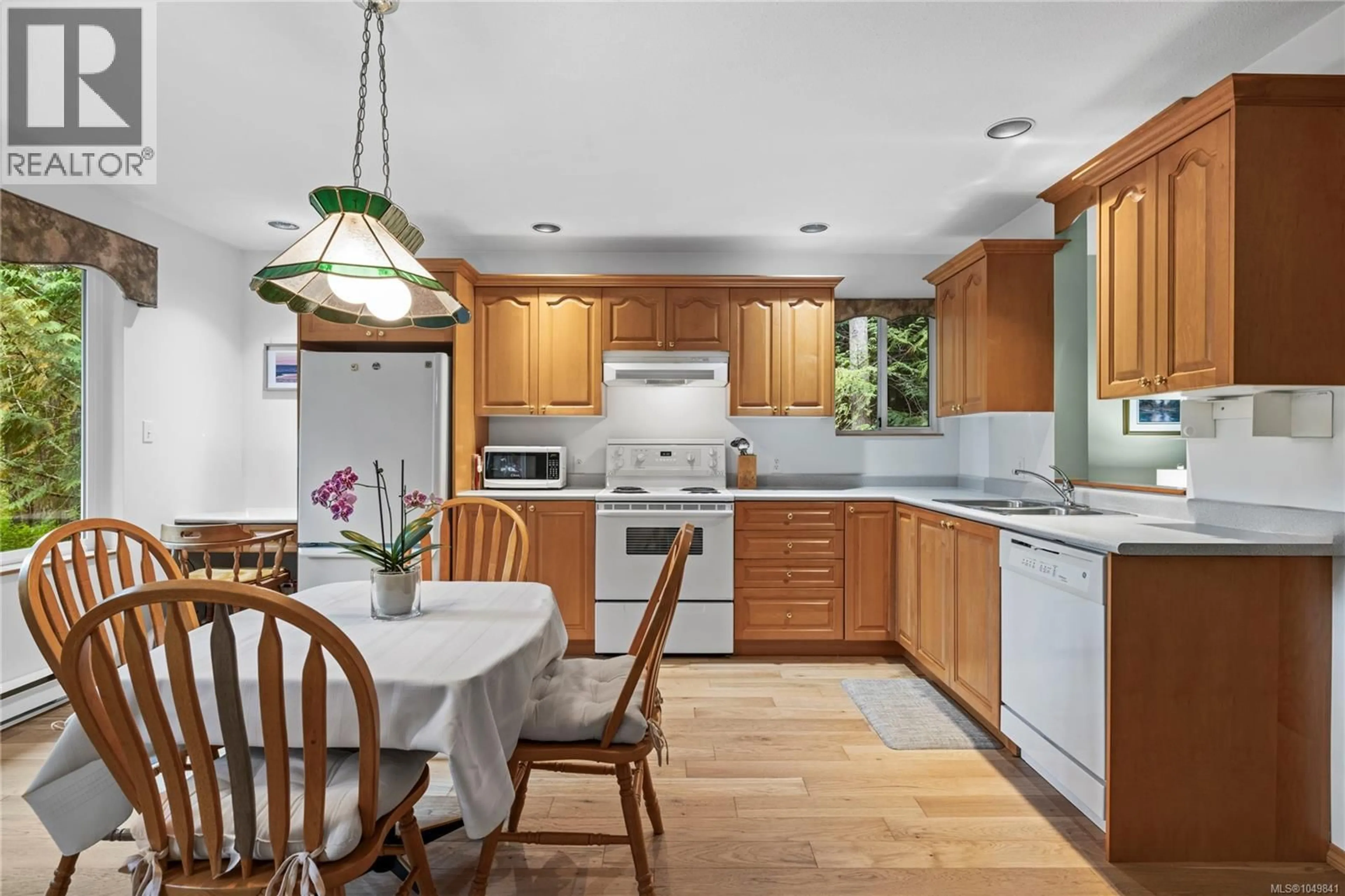 Open concept kitchen, ceramic/tile floor for 1769 ERRINGTON ROAD, Errington British Columbia V0R1V0