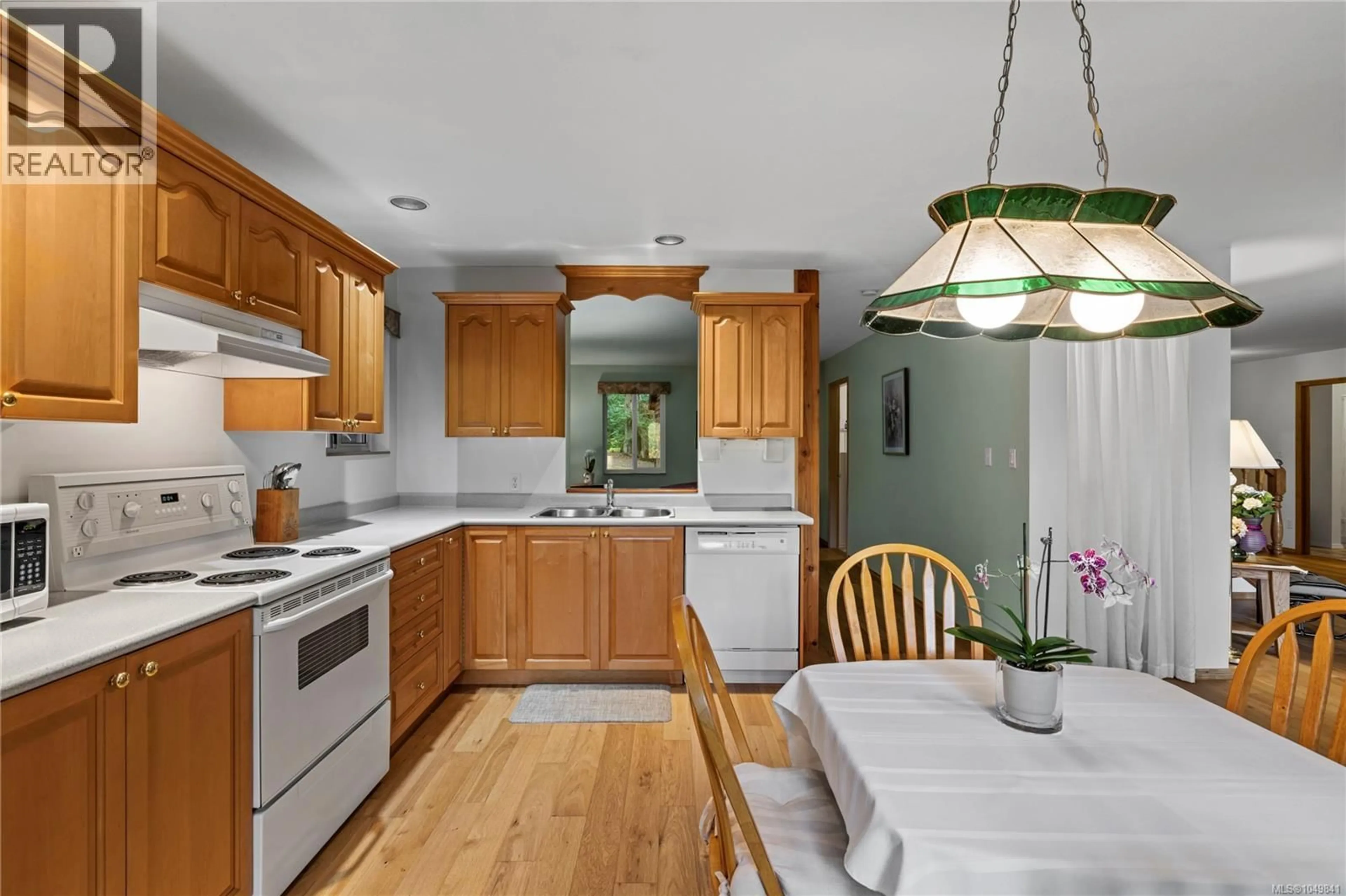 Open concept kitchen, ceramic/tile floor for 1769 ERRINGTON ROAD, Errington British Columbia V0R1V0