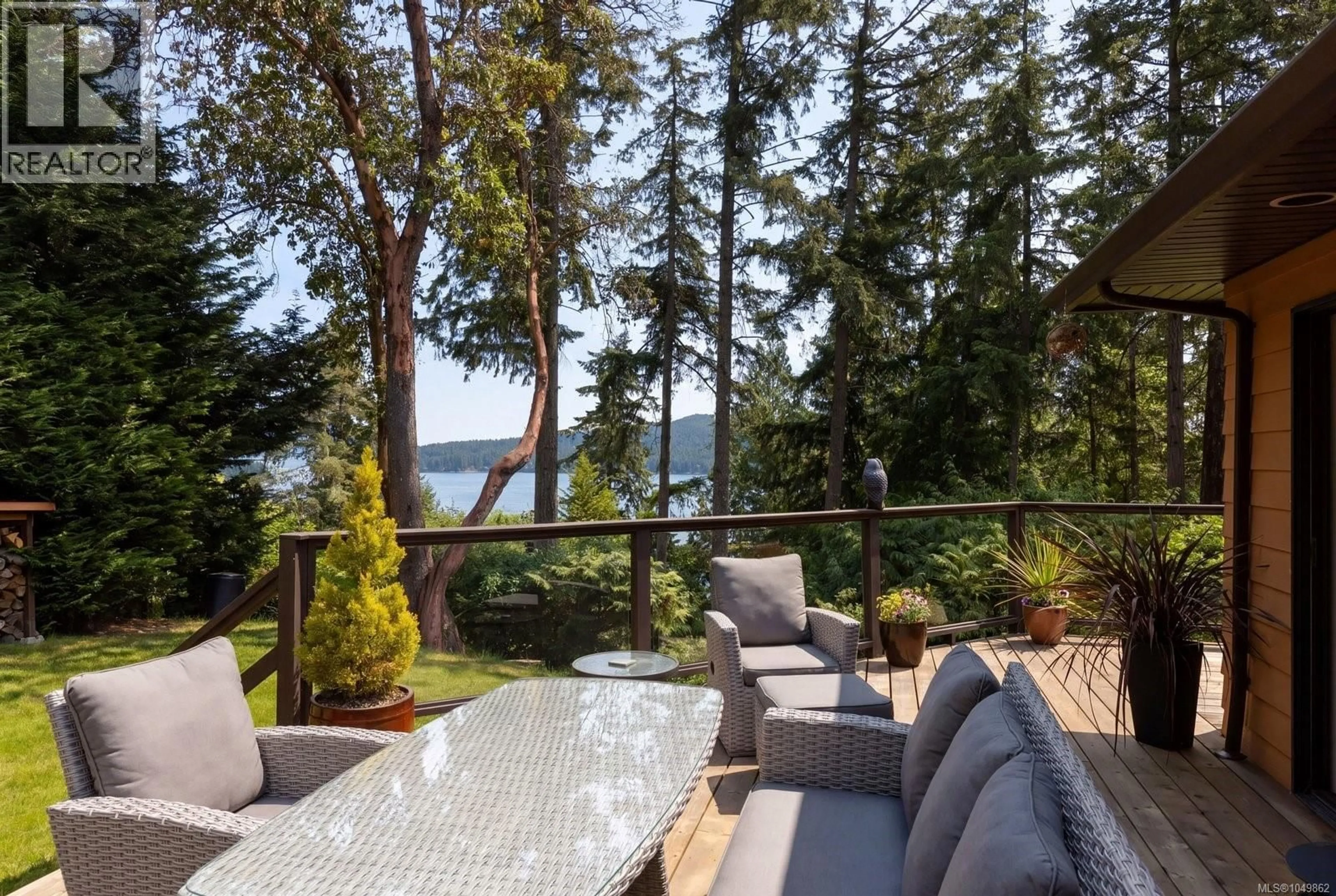 Patio, water/lake/river/ocean view for 7084 WILLIS POINT ROAD, Central Saanich British Columbia V9E2A1