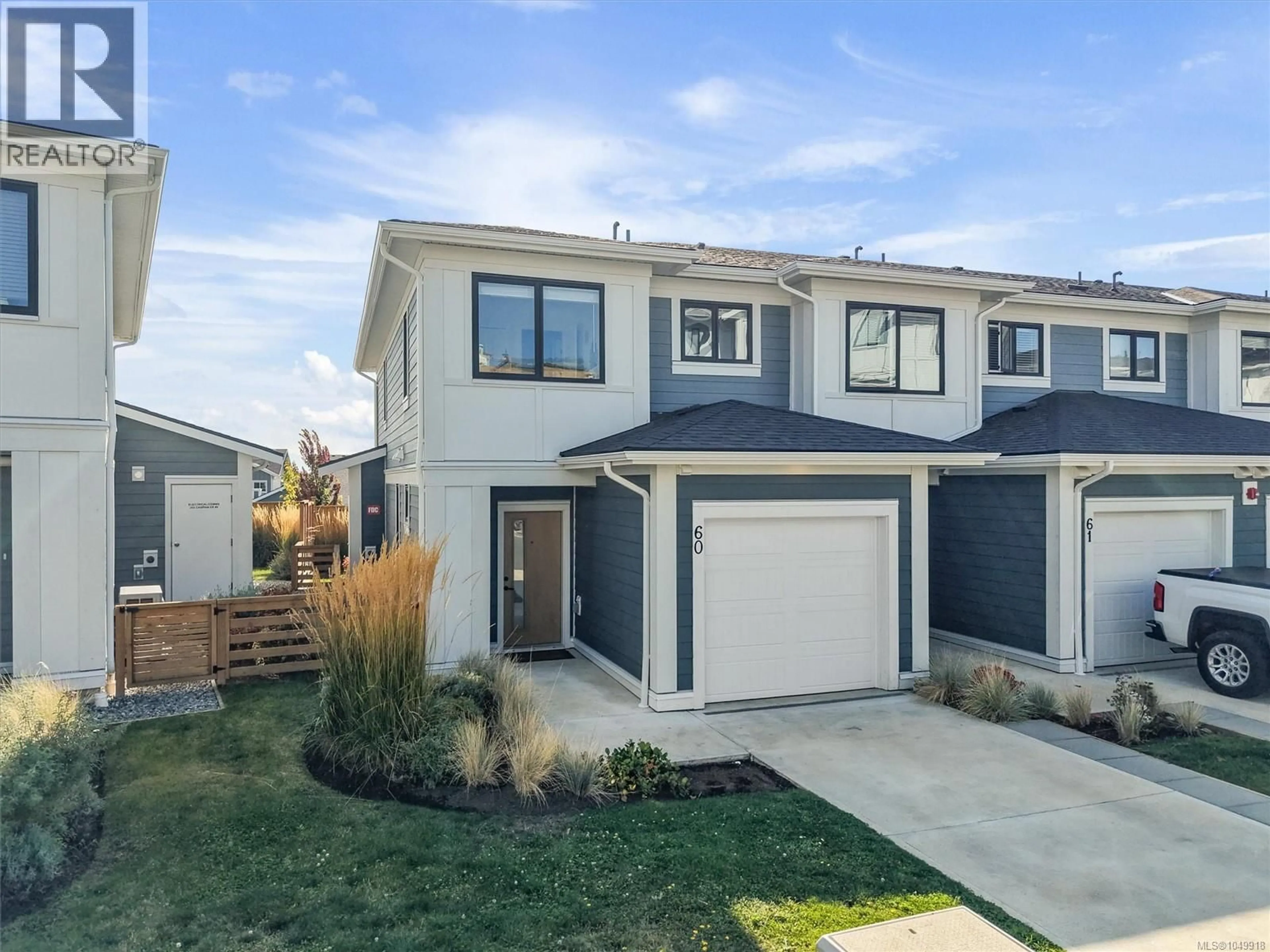 Home with vinyl exterior material, street for 60 - 255 CASPIAN DRIVE, Colwood British Columbia V9C0R9