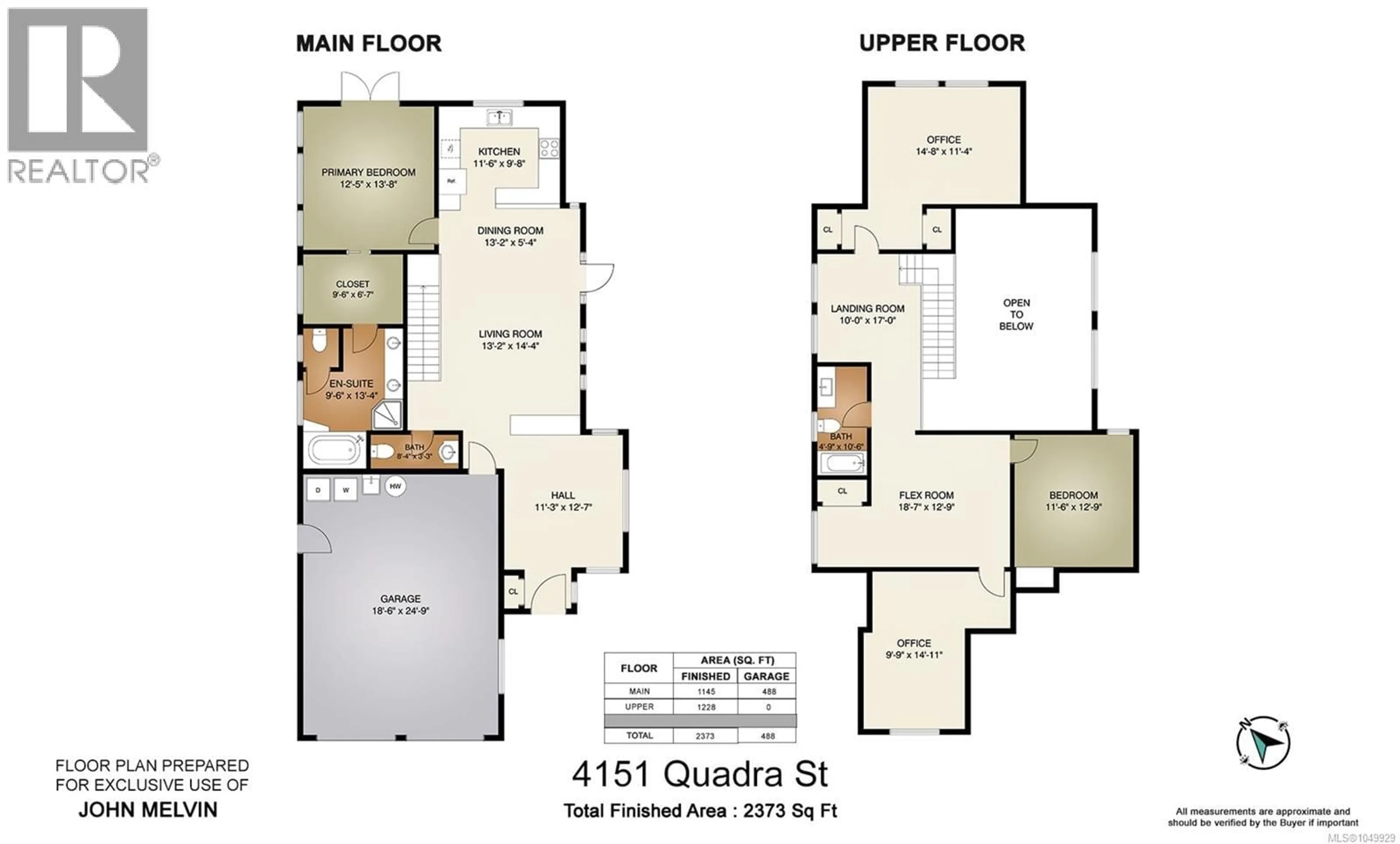 Floor plan for 4151 QUADRA STREET, Saanich British Columbia V8X1L1
