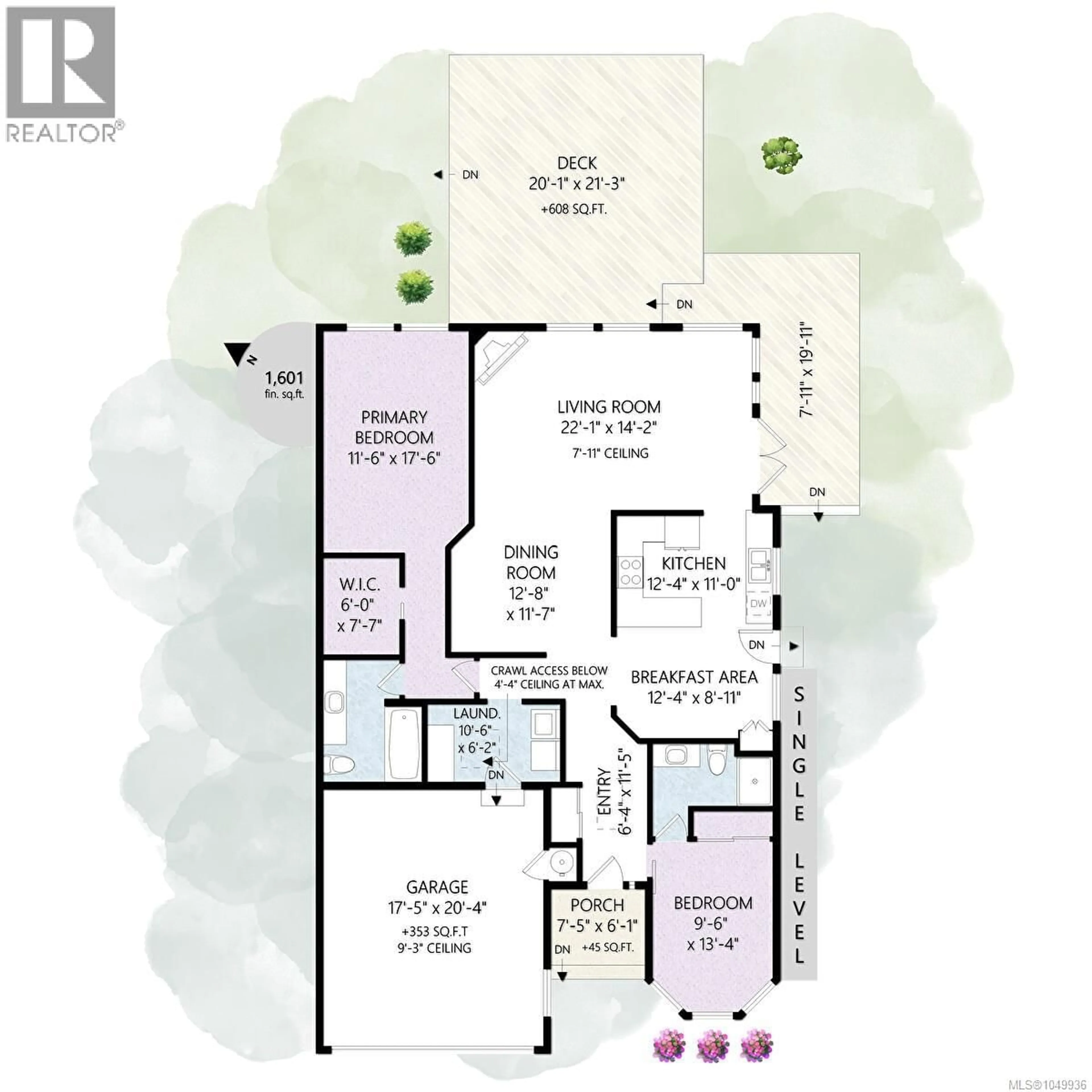Floor plan for 659 WINDWARD WAY, Qualicum Beach British Columbia V9K2K4