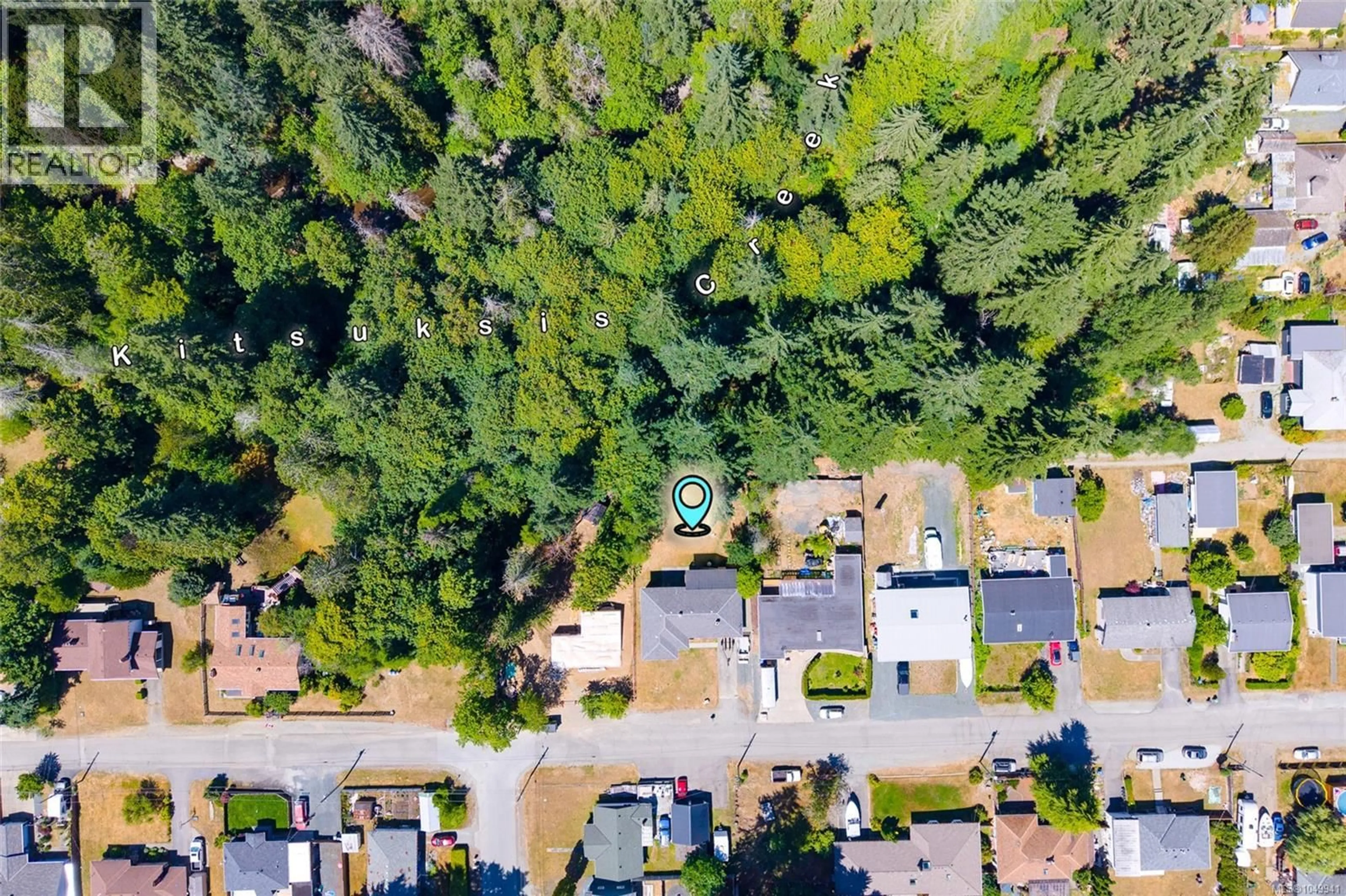 A pic from outside/outdoor area/front of a property/back of a property/a pic from drone, forest/trees view for 4291 MICHIGAN ROAD, Port Alberni British Columbia V9Y5Z4
