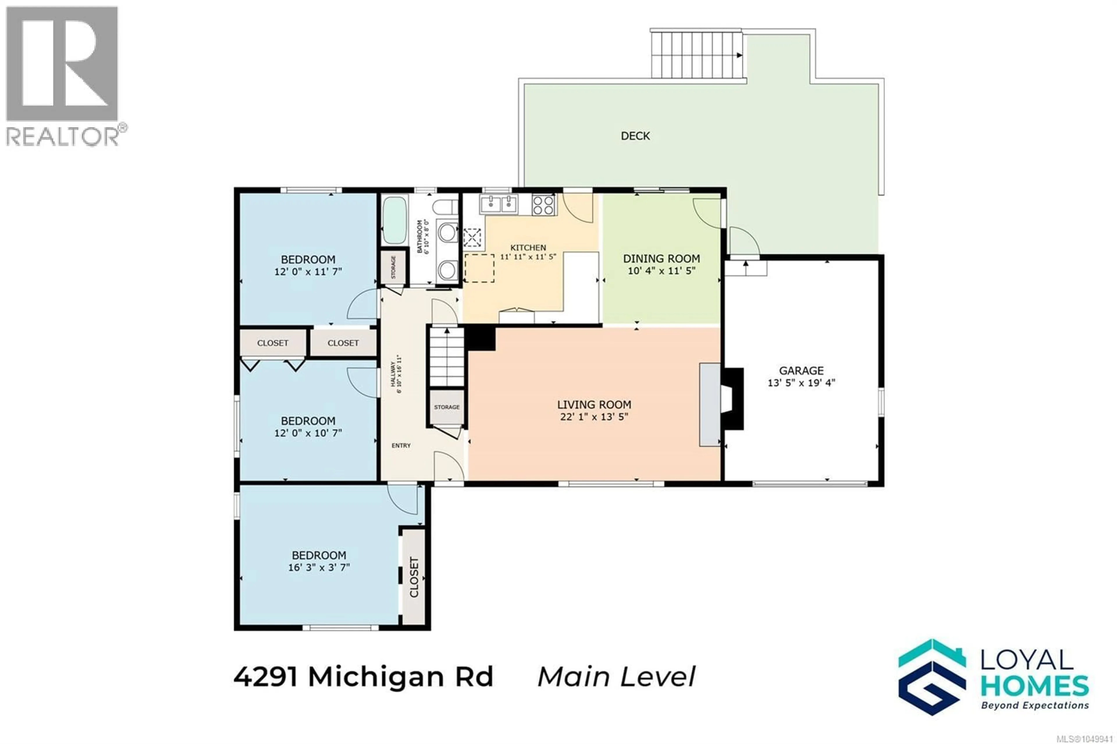 Floor plan for 4291 MICHIGAN ROAD, Port Alberni British Columbia V9Y5Z4