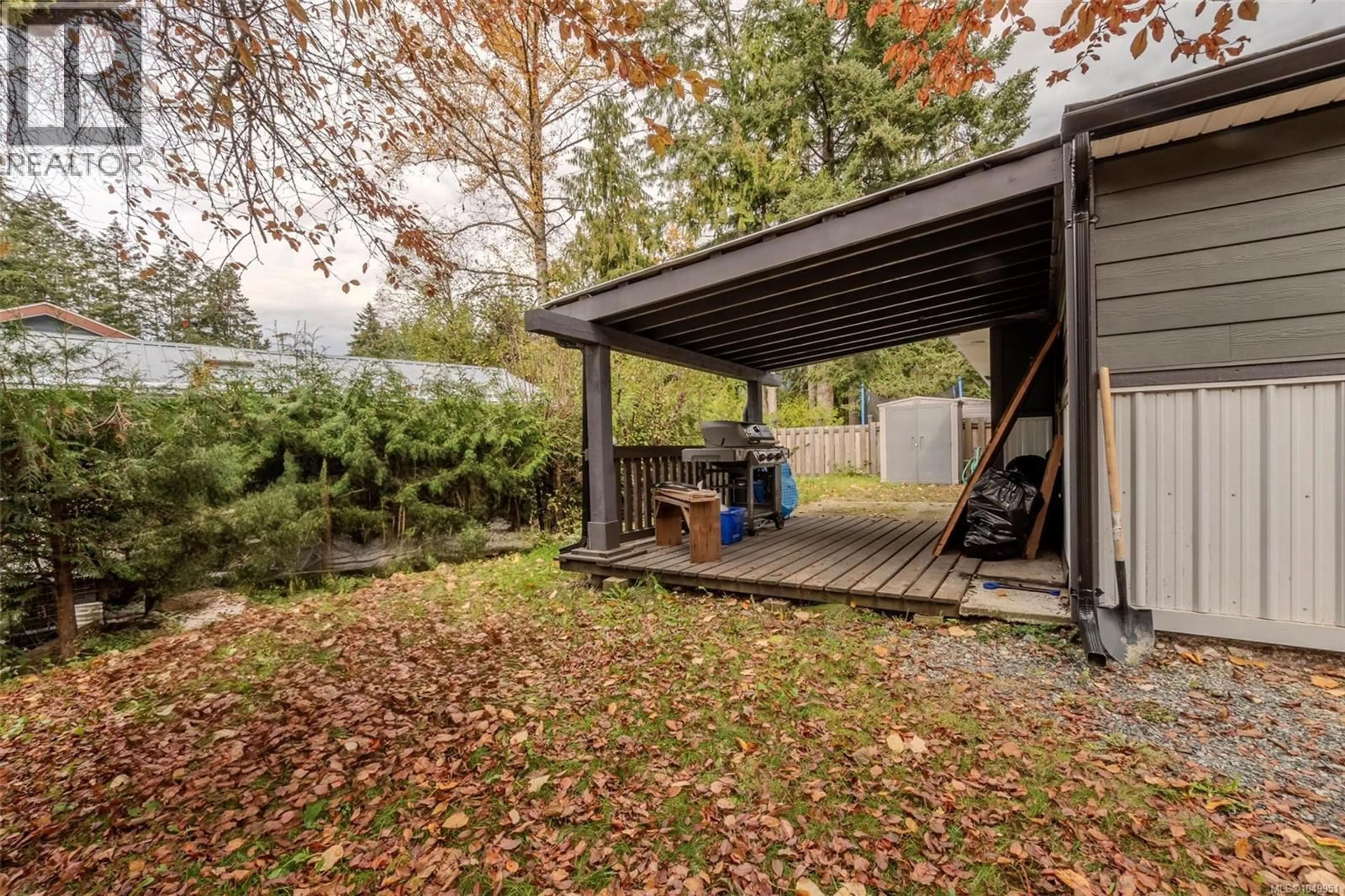 Patio, forest/trees view for 114/112 ELDRED ROAD, Lake Cowichan British Columbia V0R2G1