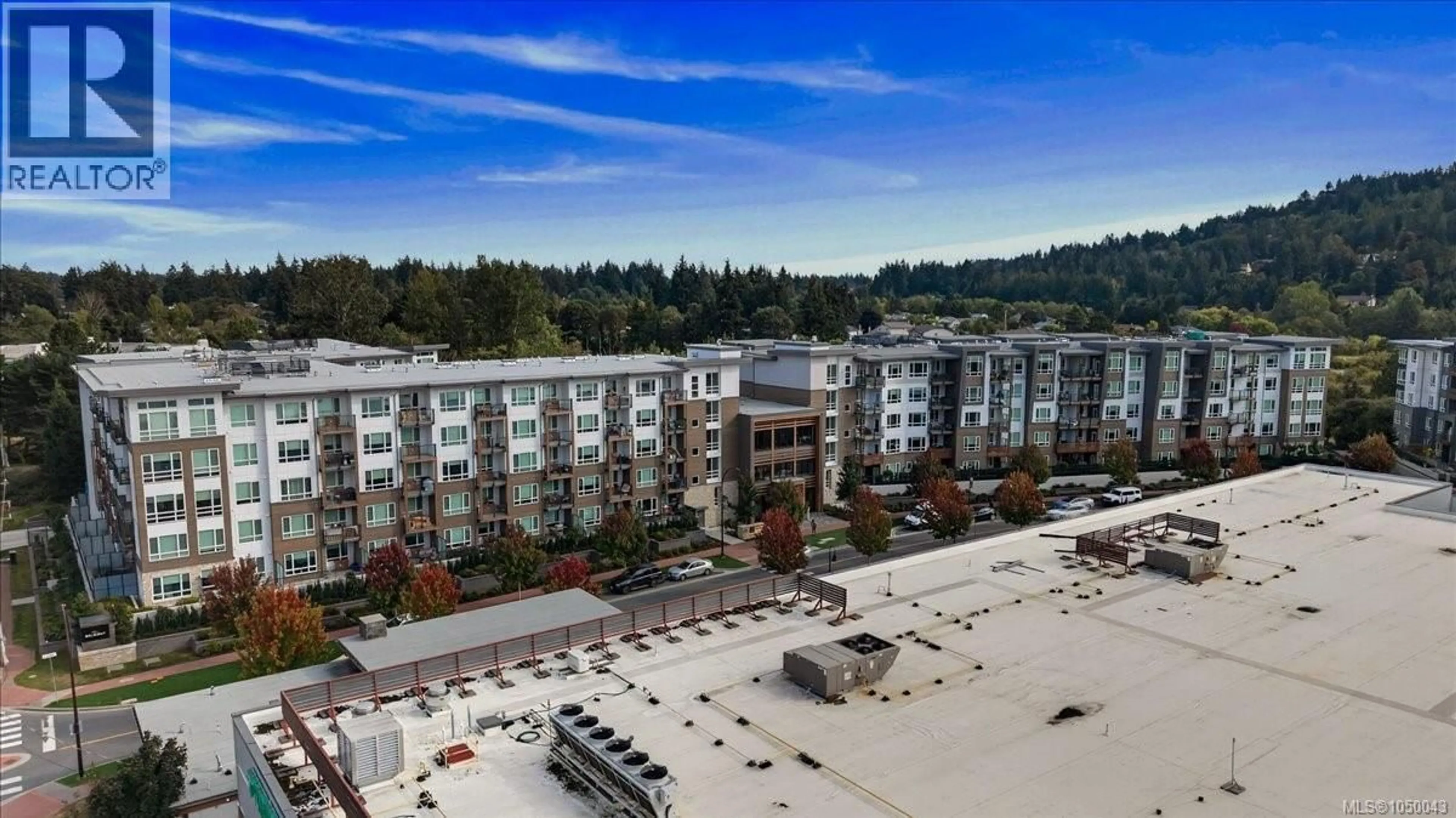 A pic from outside/outdoor area/front of a property/back of a property/a pic from drone, mountain view for 140 - 920 REUNION AVENUE, Langford British Columbia V9B0W8