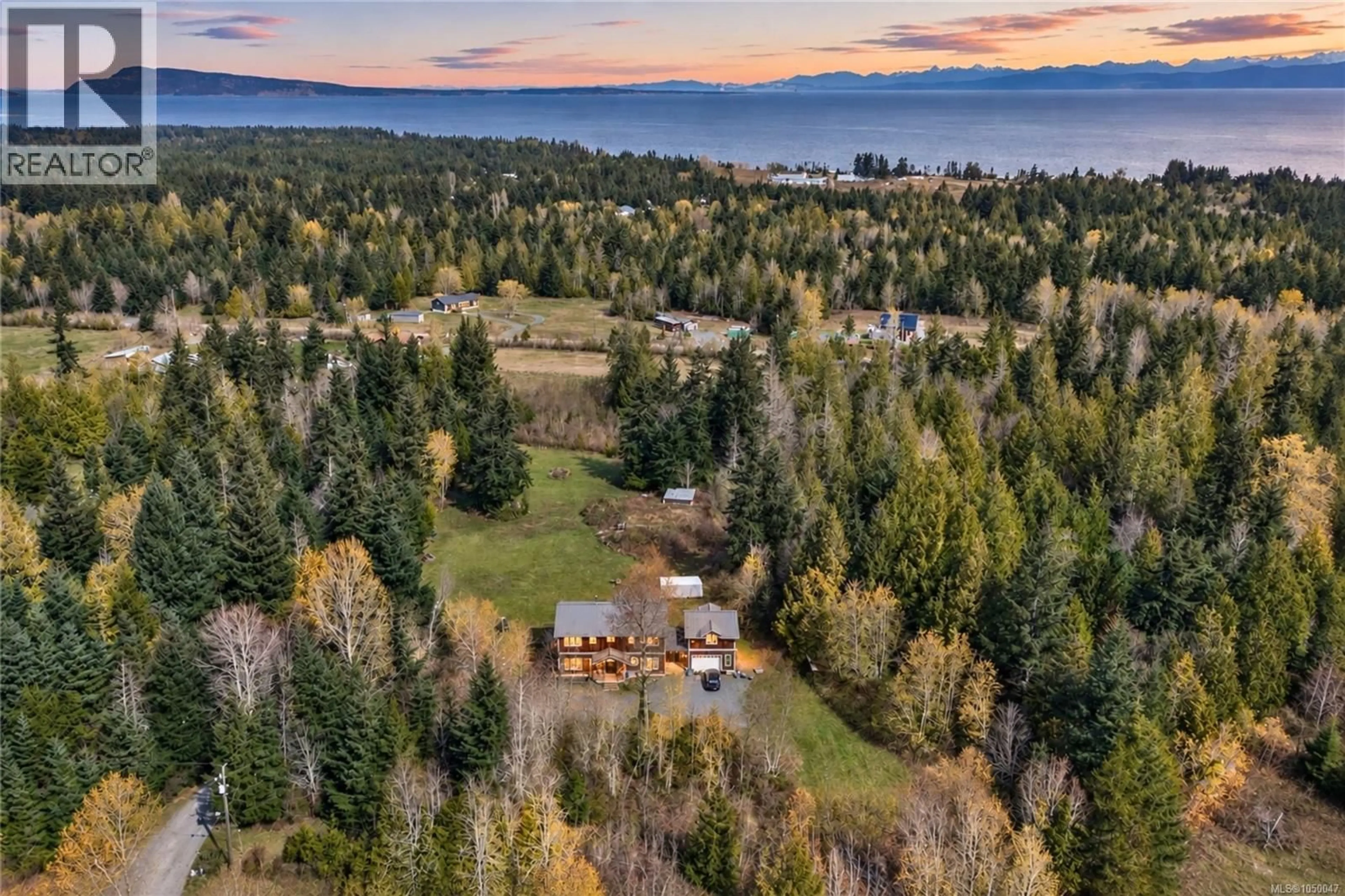 A pic from outside/outdoor area/front of a property/back of a property/a pic from drone, forest/trees view for 2835 OLYMPIC ROAD, Qualicum Beach British Columbia V9K2L8