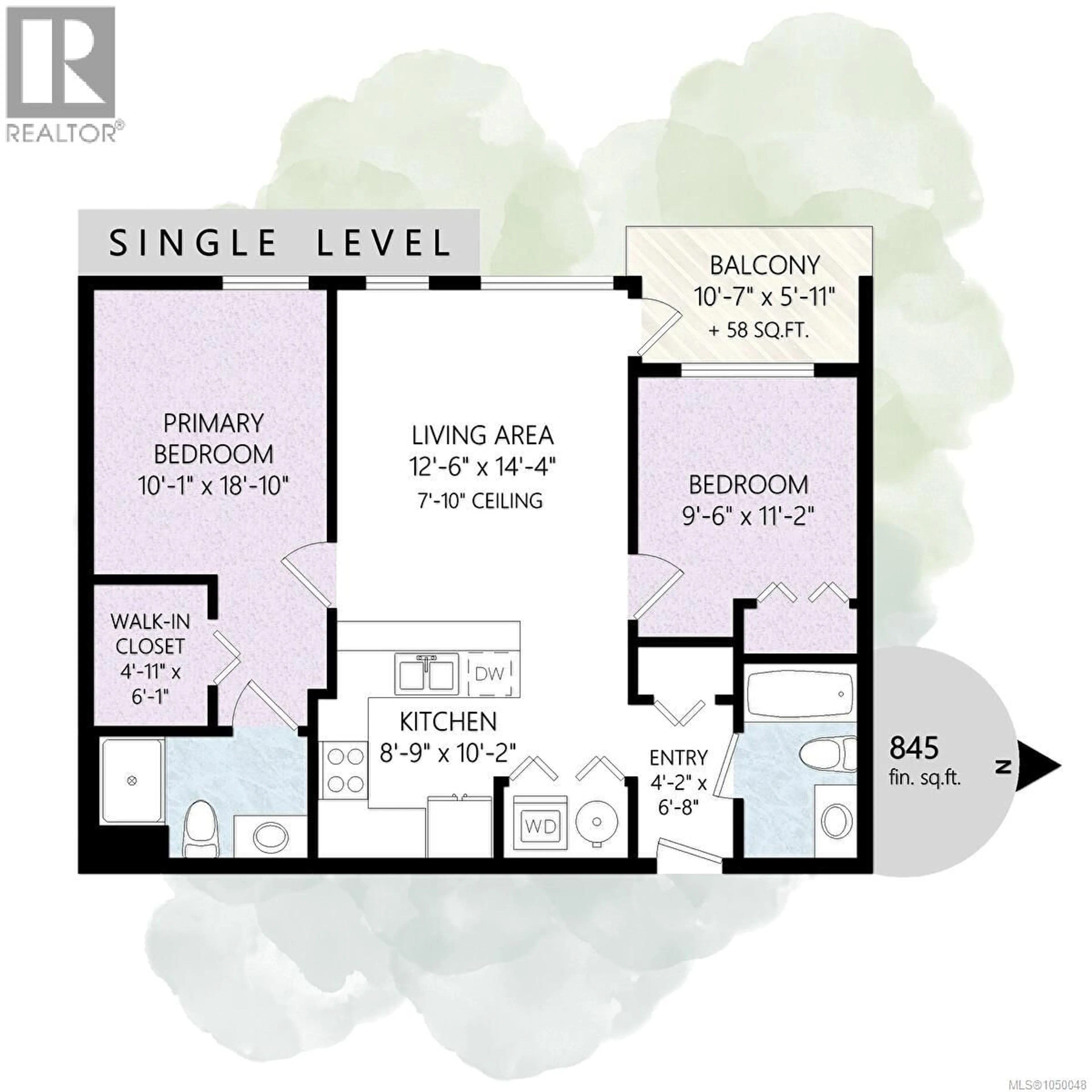 Floor plan for 304 - 4536 VIEWMONT AVENUE, Saanich British Columbia V8Z5L2