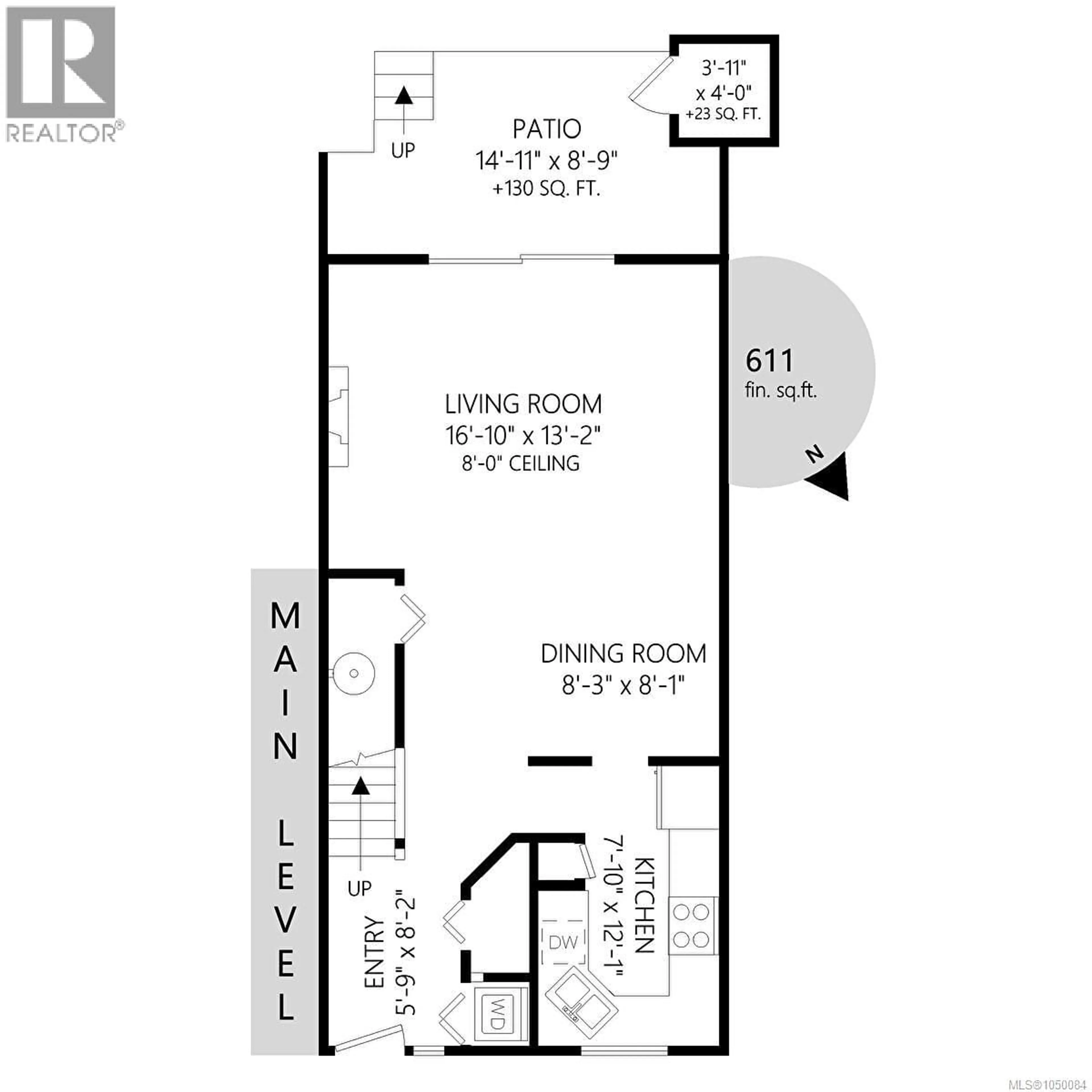 Floor plan for 4 - 869 SWAN STREET, Saanich British Columbia V8X2Z2