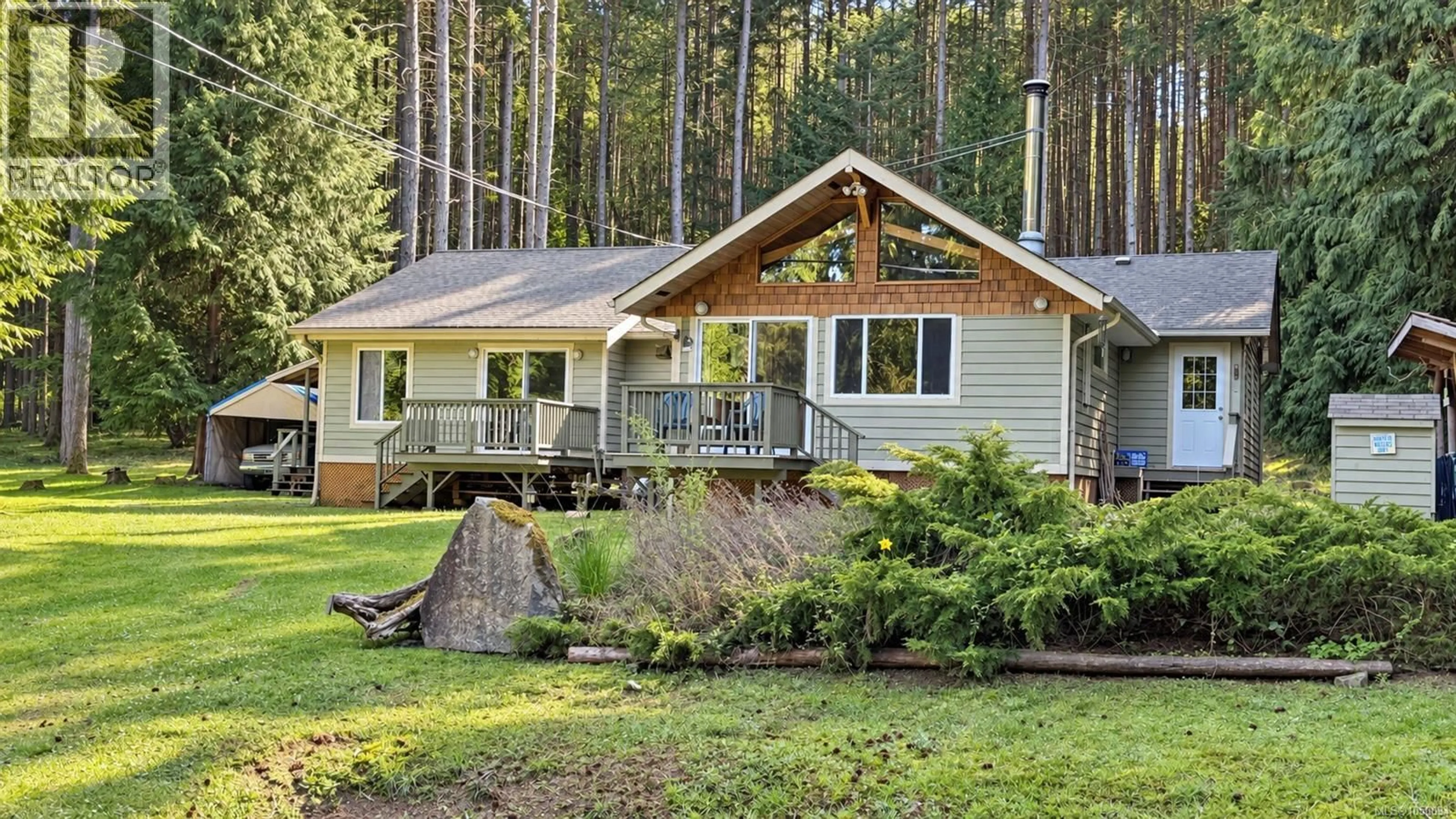 Home with vinyl exterior material, unknown for 667 WEATHERS WAY, Mudge Island British Columbia V0R1X6