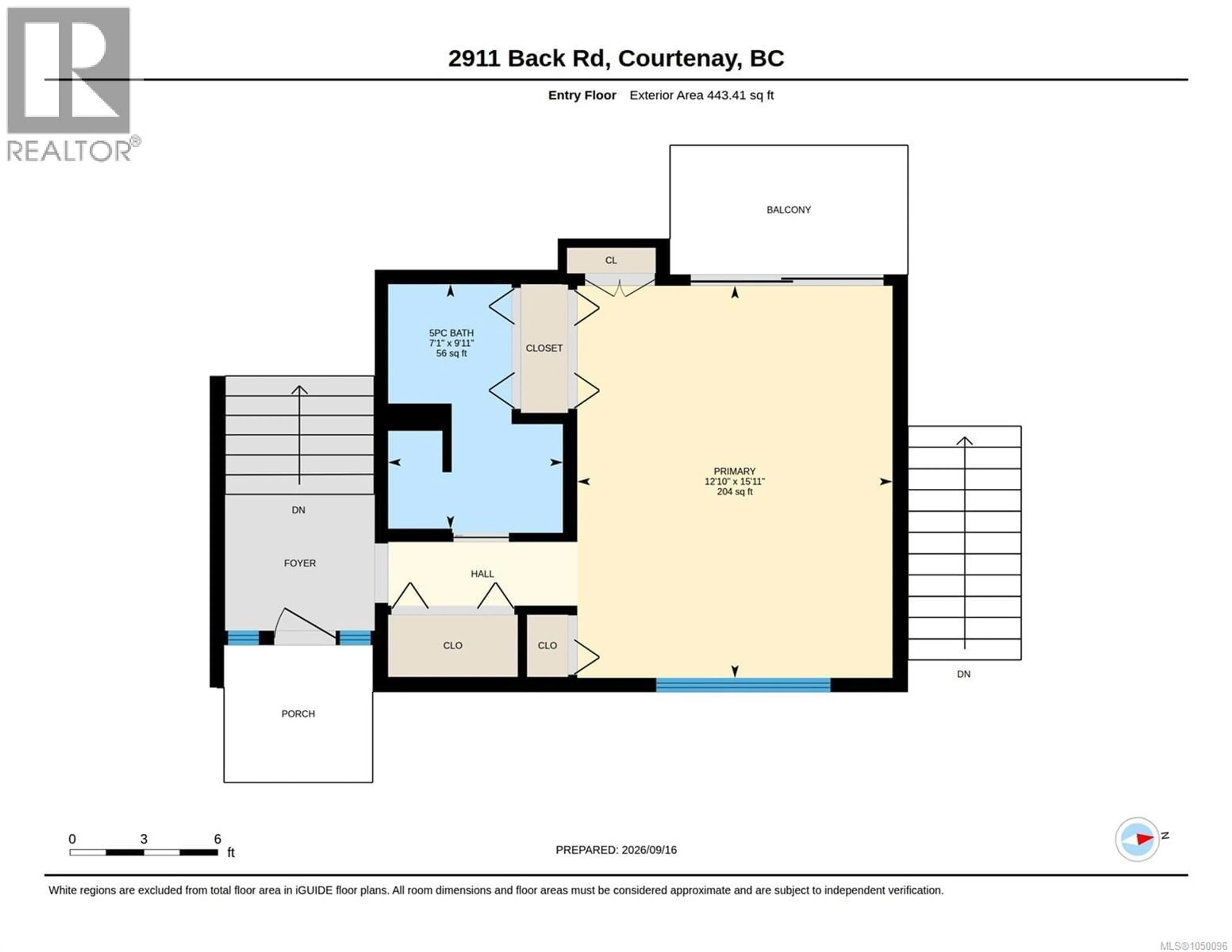 Floor plan for 2911 BACK ROAD, Courtenay British Columbia V9N9G9