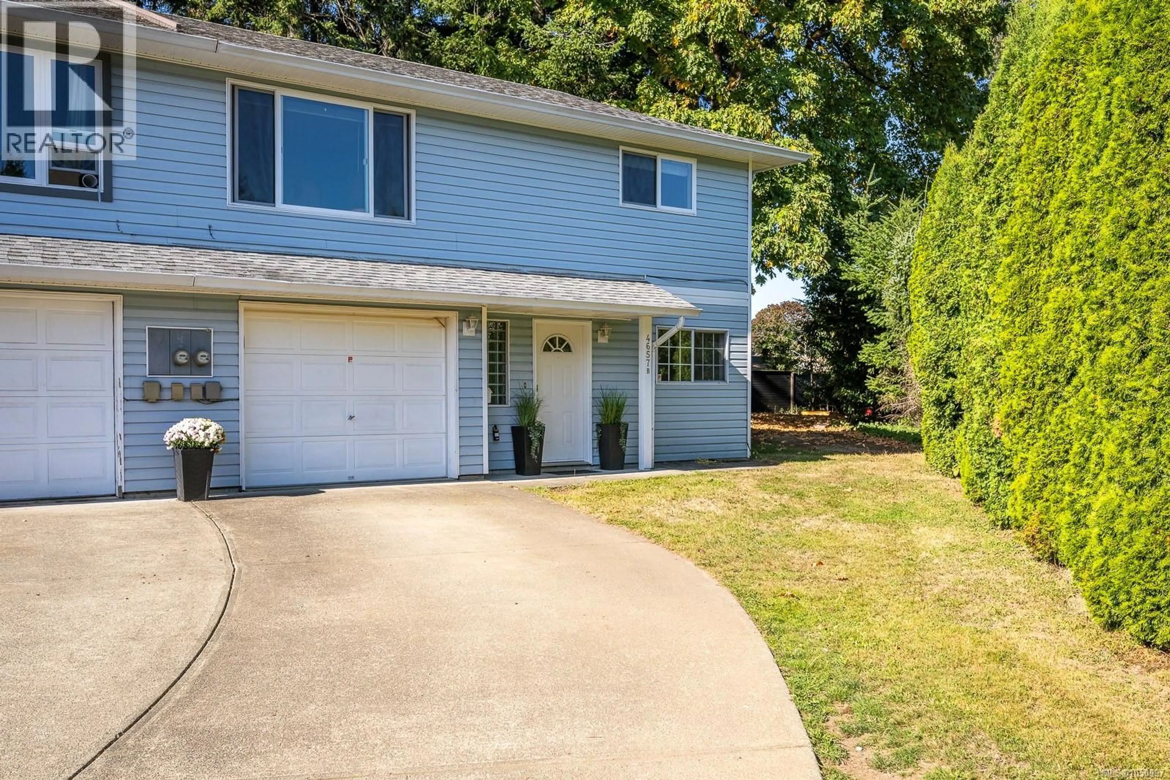 Home with vinyl exterior material, water/lake/river/ocean view for B - 4657 VALECOURT CRESCENT, Courtenay British Columbia V9N7W6