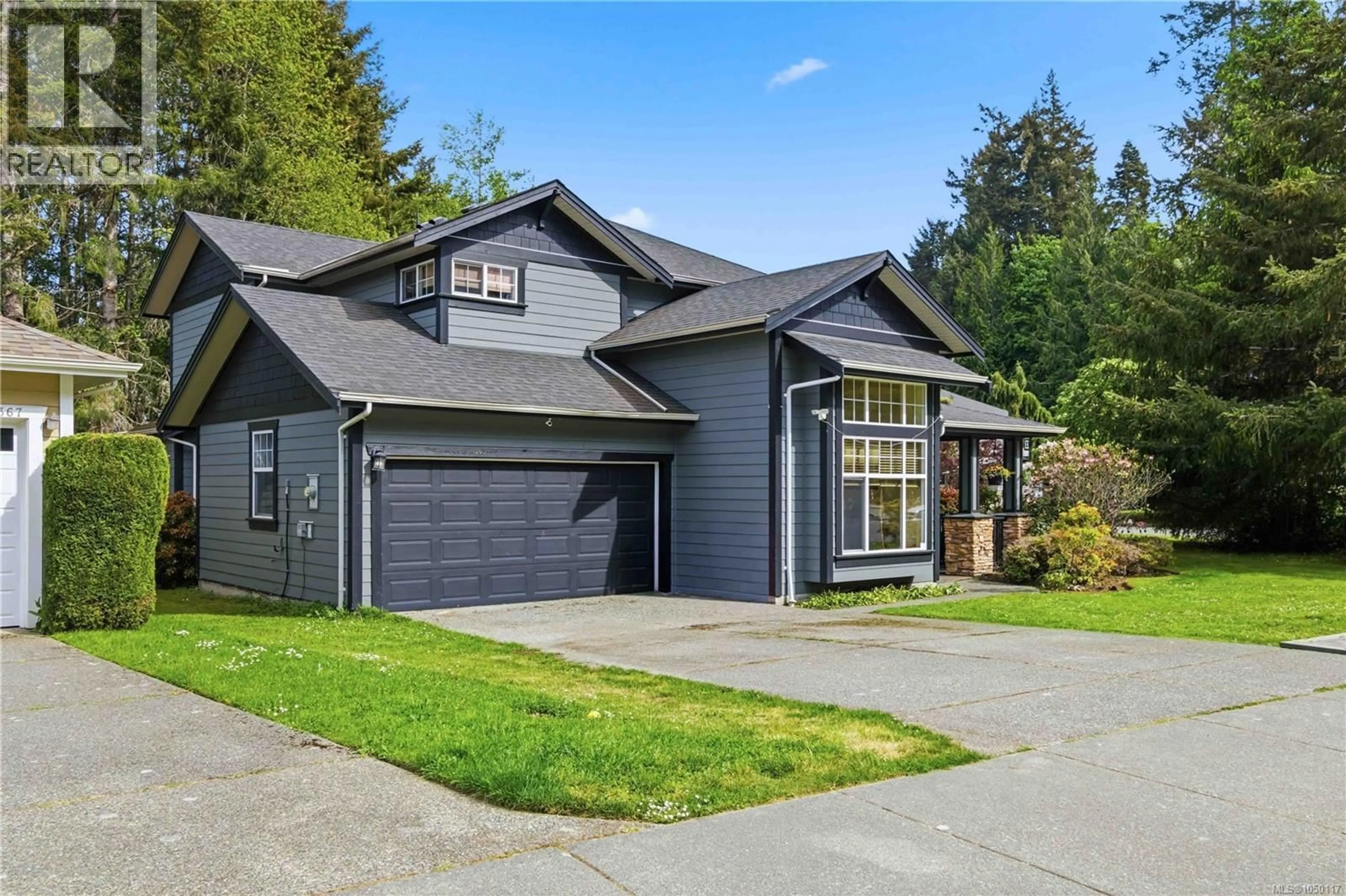 Home with vinyl exterior material, street for 2365 DEMAMIEL DRIVE, Sooke British Columbia V9Z0Y4